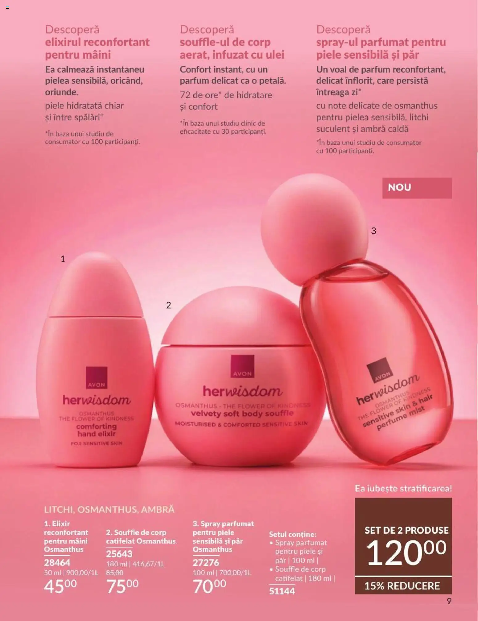 Catalog Avon 1 - 29 Septembrie 2026 | Pagina 9 | Produse: Elixir, Body, Parfum, Ulei