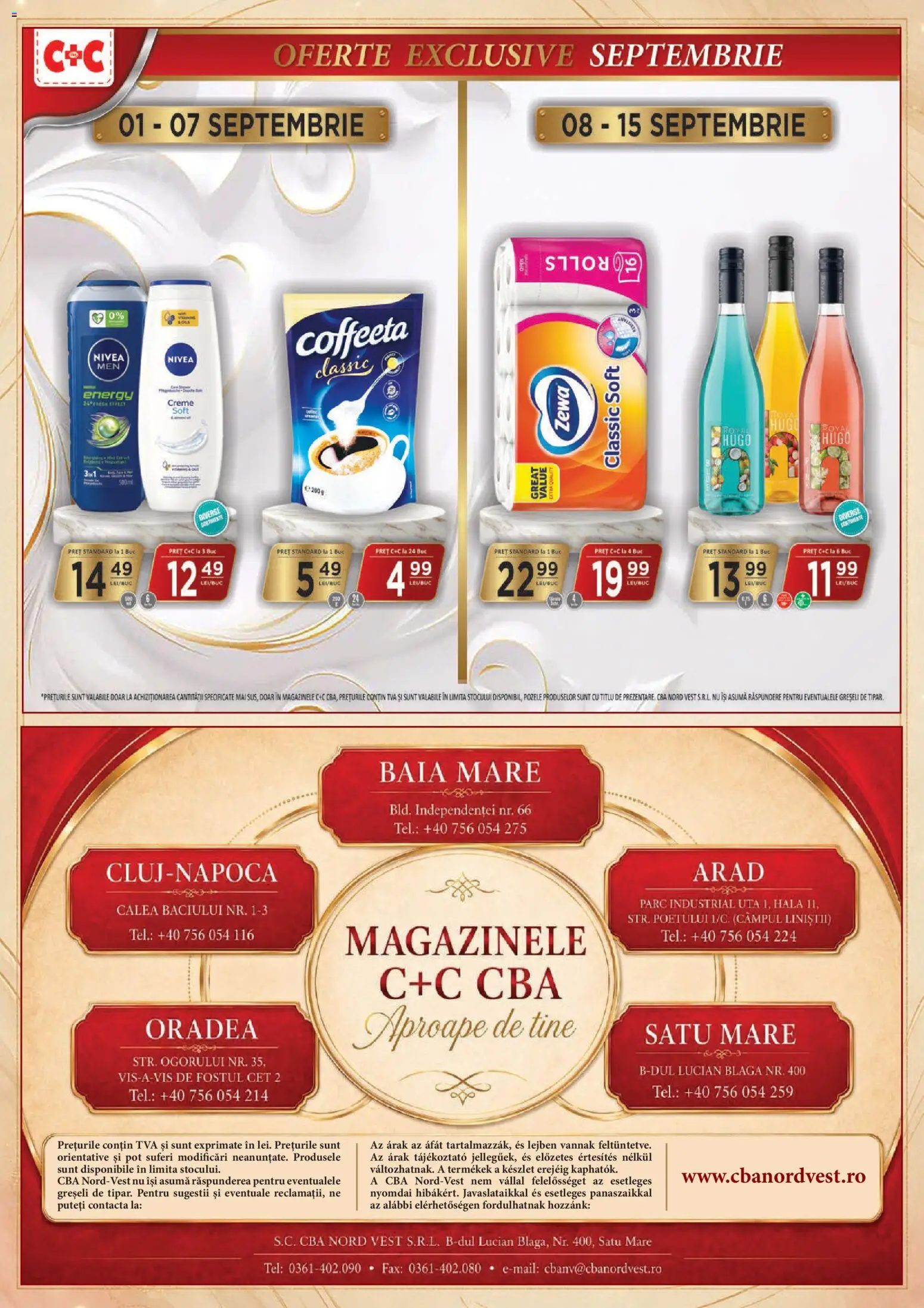 Catalog CBA 1 - 14 Septembrie 2026 | Pagina 12 | Produse: Nivea, Hugo