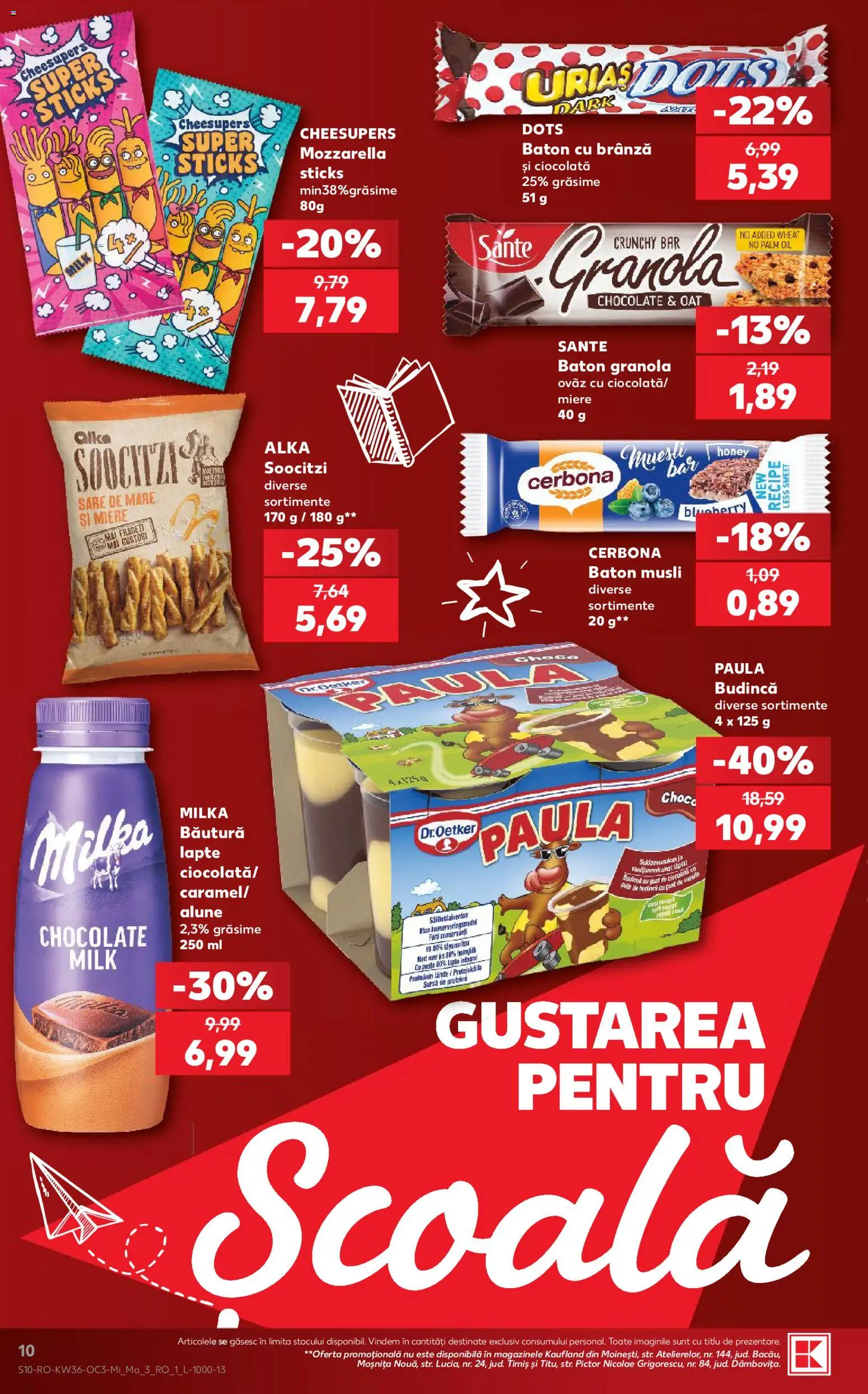 Catalog Kaufland 2 - 7 Septembrie 2026 | Pagina 10 | Produse: Miere, Budincă, Lapte, Paste