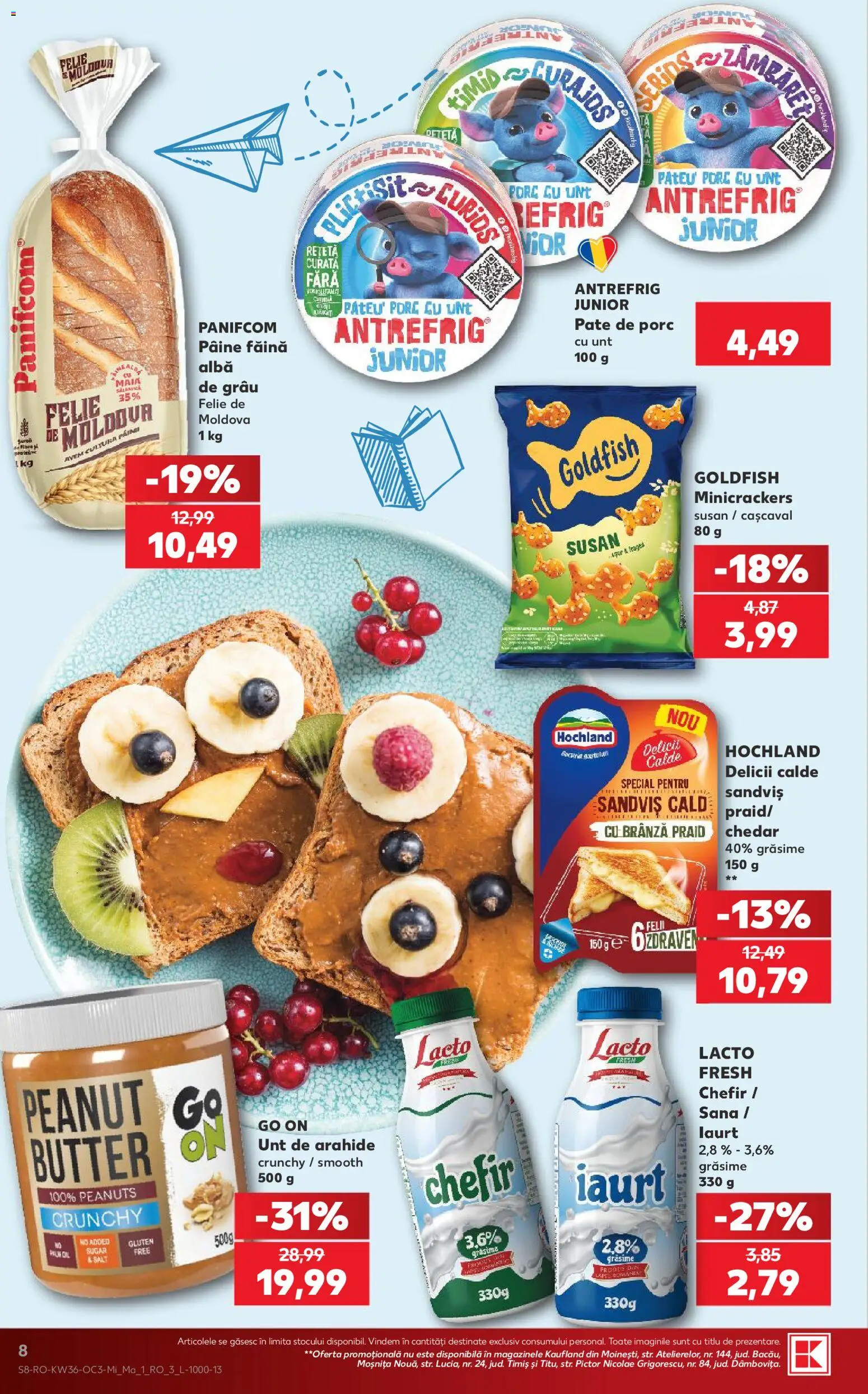 Catalog Kaufland 2 - 7 Septembrie 2026 | Pagina 8 | Produse: Unt, Brânză, Hochland, Unt de arahide