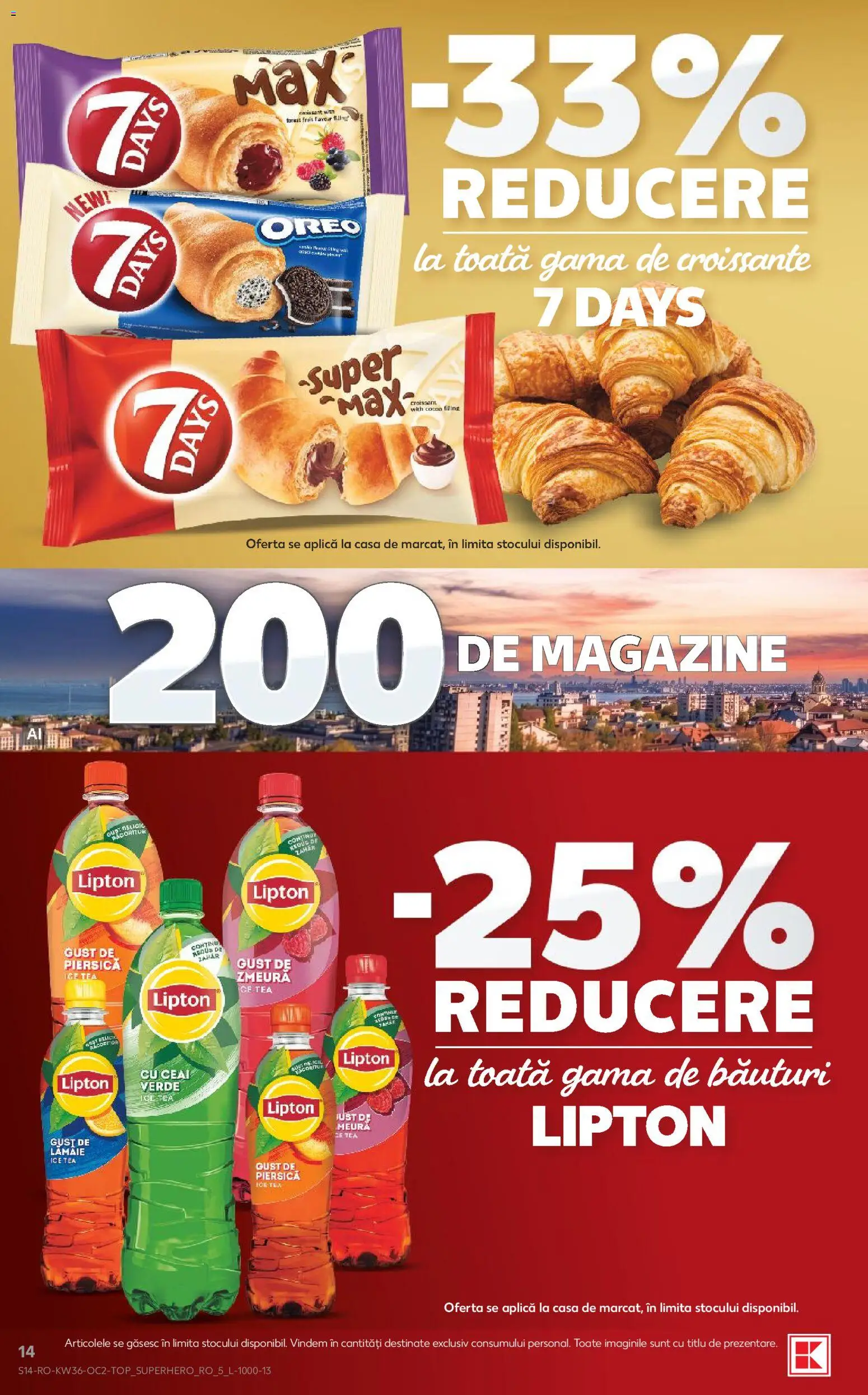 Catalog Kaufland 2 - 7 Septembrie 2026 | Pagina 14 | Produse: Zmeură, Oreo, Aplică, Ice tea