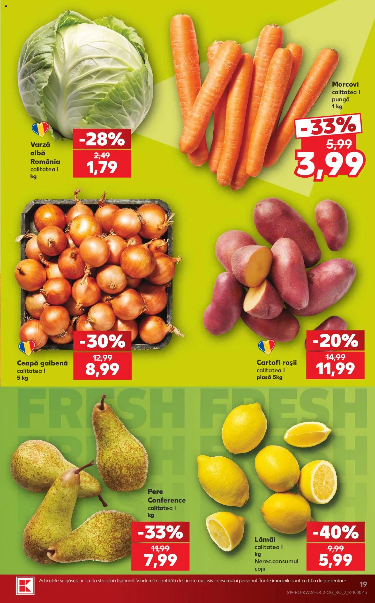 Catalog Kaufland 2 - 7 Septembrie 2026 | Pagina 19 | Produse: Varză, Pungă, Roșii, Cartofi