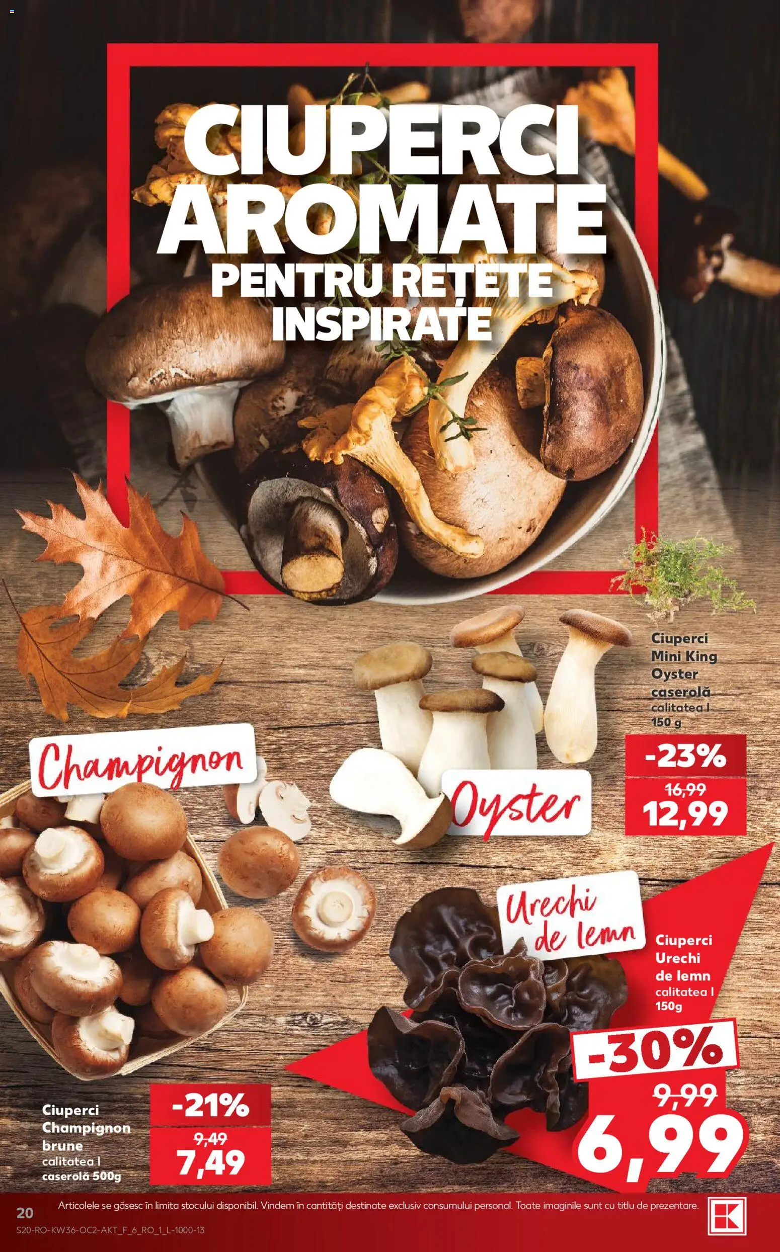 Catalog Kaufland 2 - 7 Septembrie 2026 | Pagina 20 | Produse: Caserola, Ciuperci