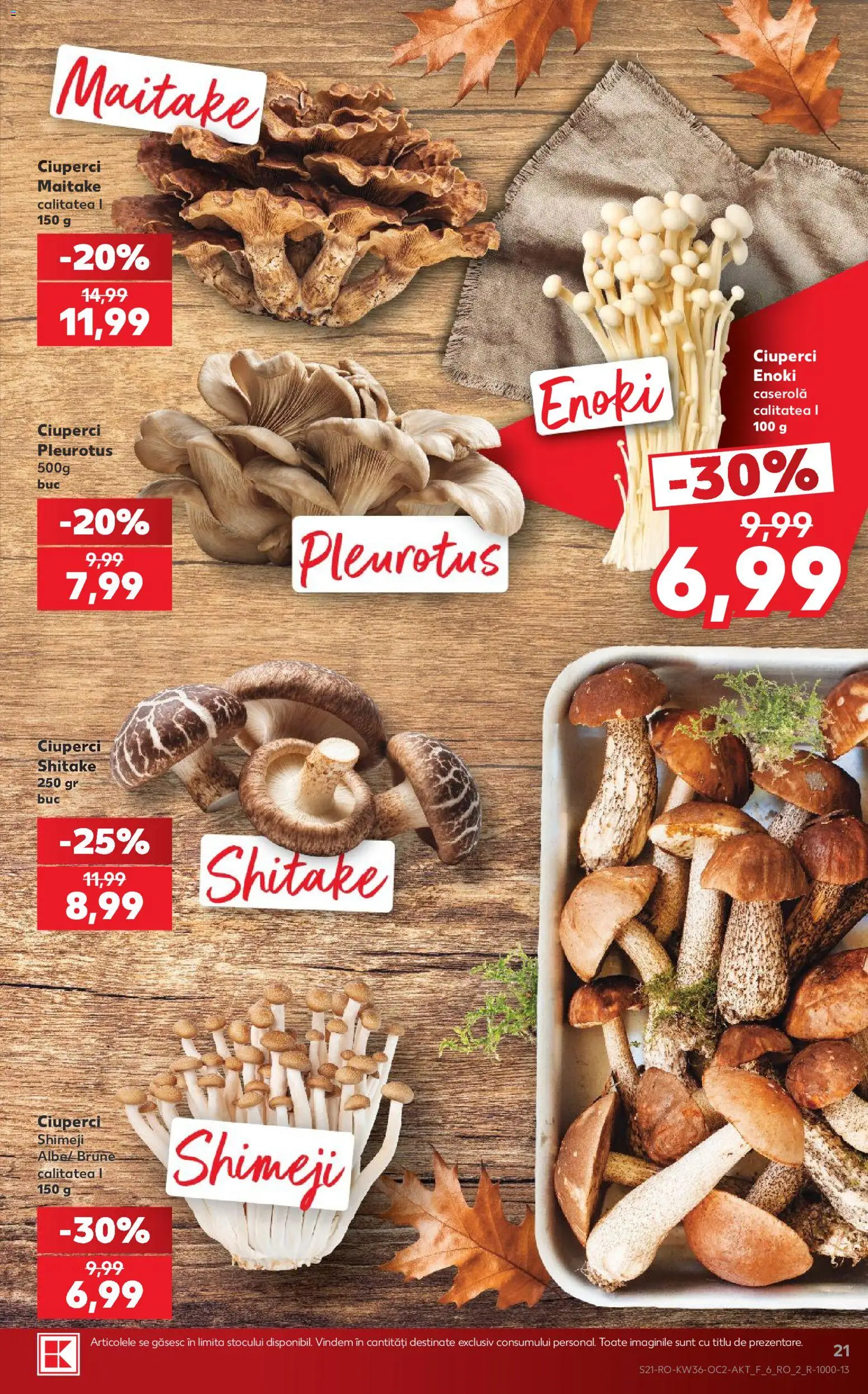 Catalog Kaufland 2 - 7 Septembrie 2026 | Pagina 21 | Produse: Caserola, Ciuperci