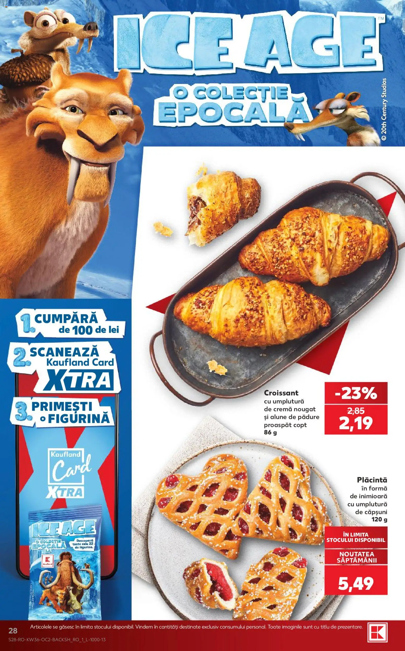Catalog Kaufland 2 - 7 Septembrie 2026 | Pagina 28 | Produse: Croissant, Cremă, Căpșuni, Alune de pădure