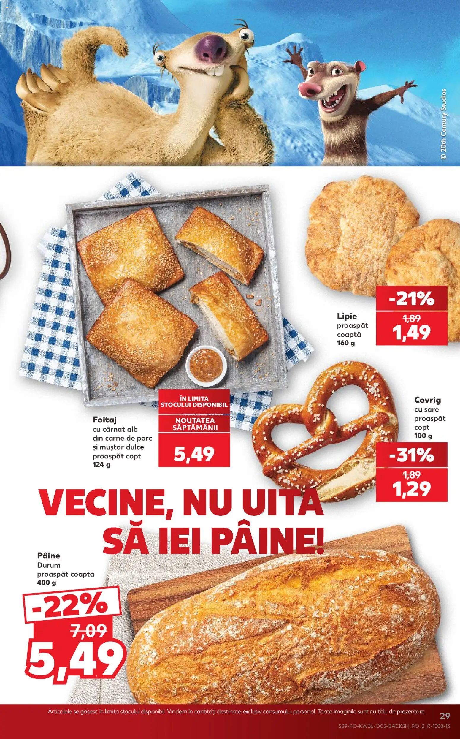 Catalog Kaufland 2 - 7 Septembrie 2026 | Pagina 29 | Produse: Pâine, Carne De Porc, Muștar, Sare