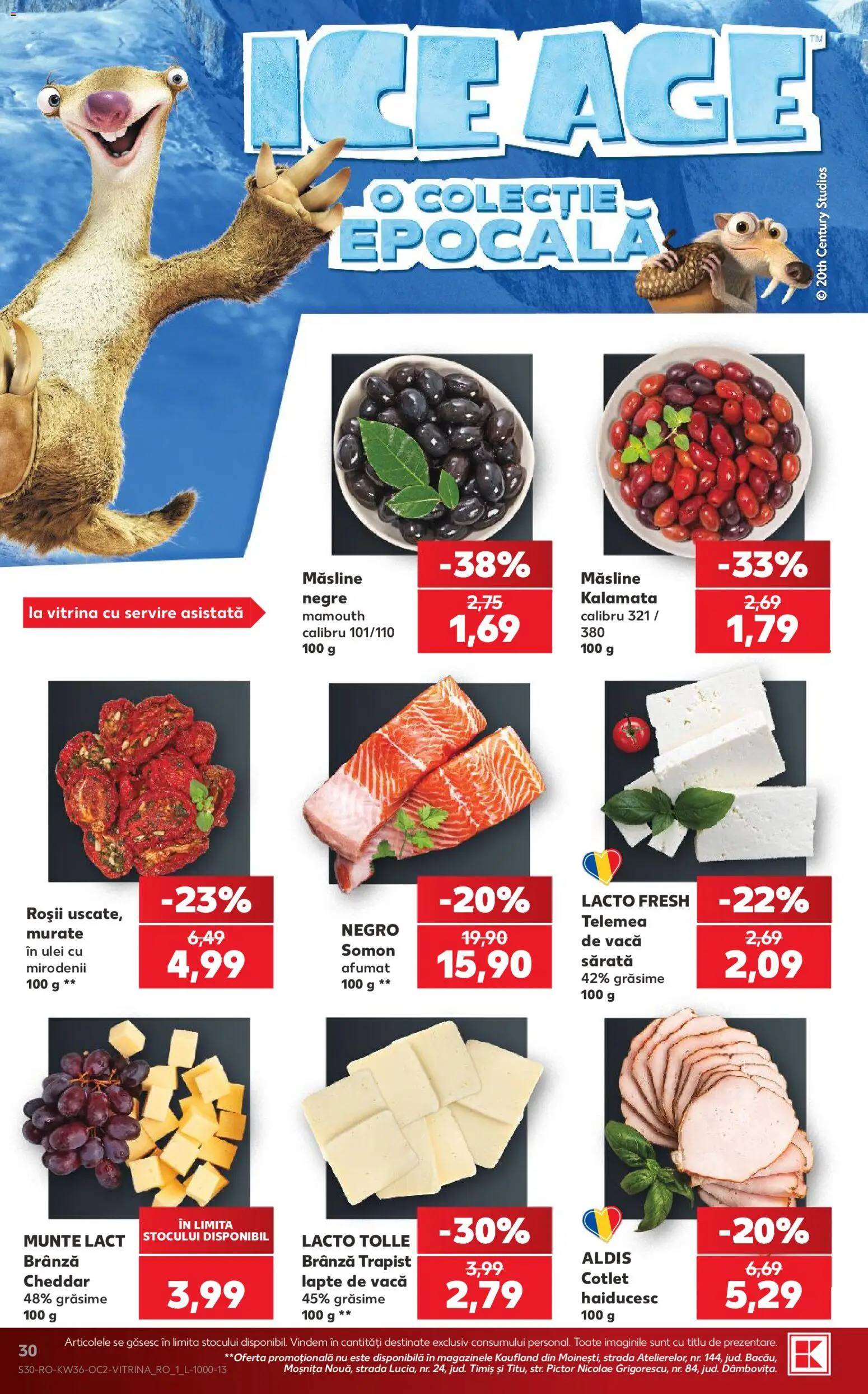 Catalog Kaufland 2 - 7 Septembrie 2026 | Pagina 30 | Produse: Vitrină, Măsline, Somon, Roșii