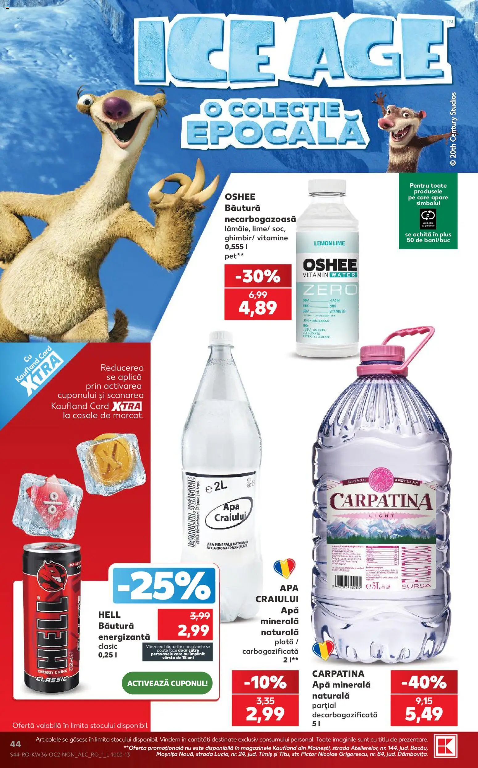 Catalog Kaufland 2 - 7 Septembrie 2026 | Pagina 44 | Produse: Lime, Apa minerala, Apă, Plus