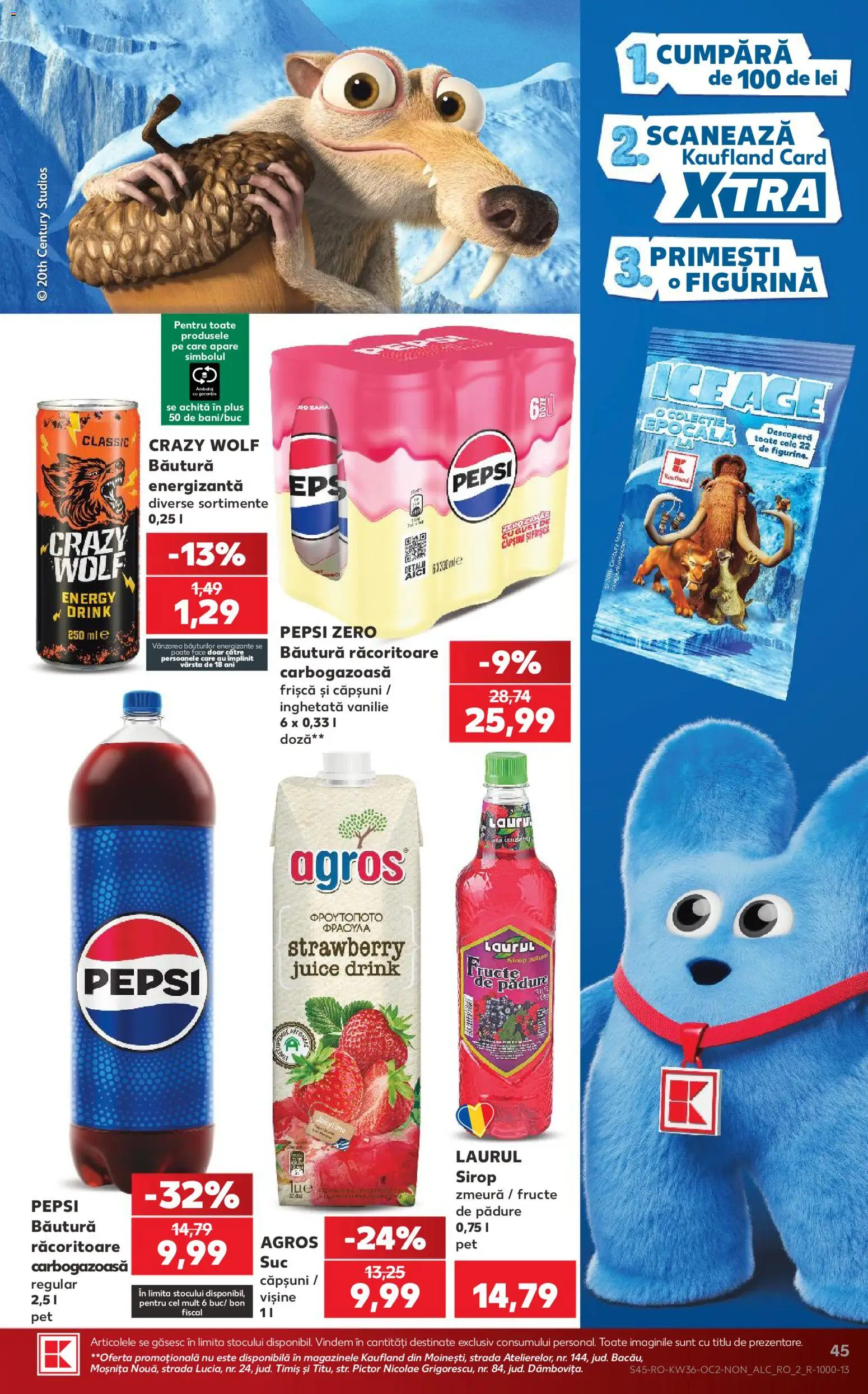 Catalog Kaufland 2 - 7 Septembrie 2026 | Pagina 45 | Produse: Zmeură, Fructe de pădure, Pepsi, Băutură energizantă