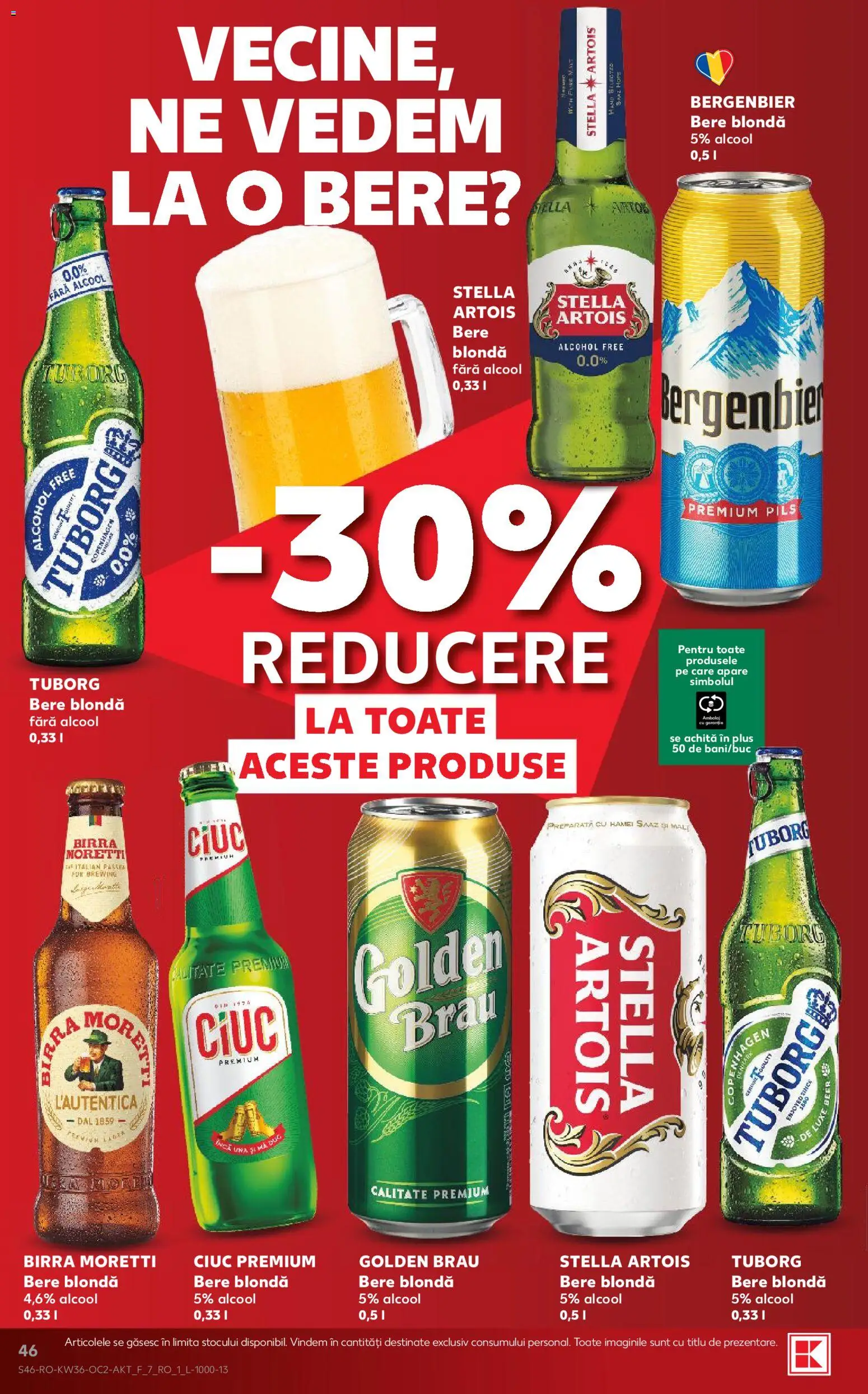 Catalog Kaufland 2 - 7 Septembrie 2026 | Pagina 46 | Produse: Golden Brau, Premium, Bere, Bergenbier