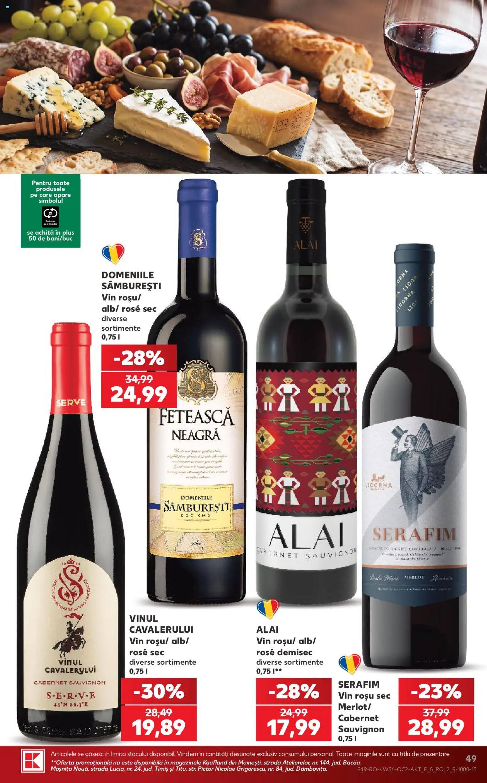 Catalog Kaufland 2 - 7 Septembrie 2026 | Pagina 49 | Produse: Vin rosu, Vin, Sauvignon, Plus