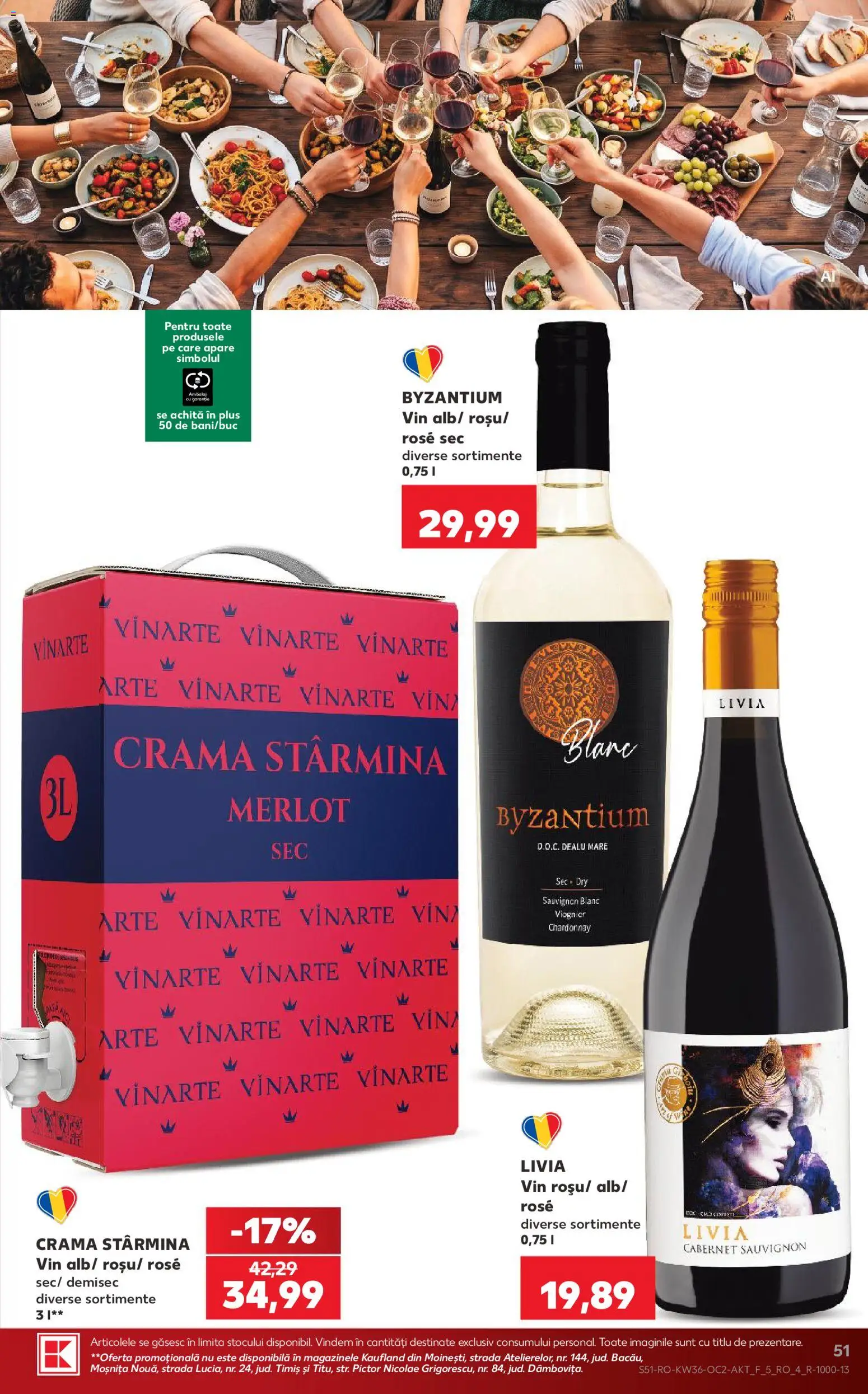 Catalog Kaufland 2 - 7 Septembrie 2026 | Pagina 51 | Produse: Vin, Sauvignon, Plus