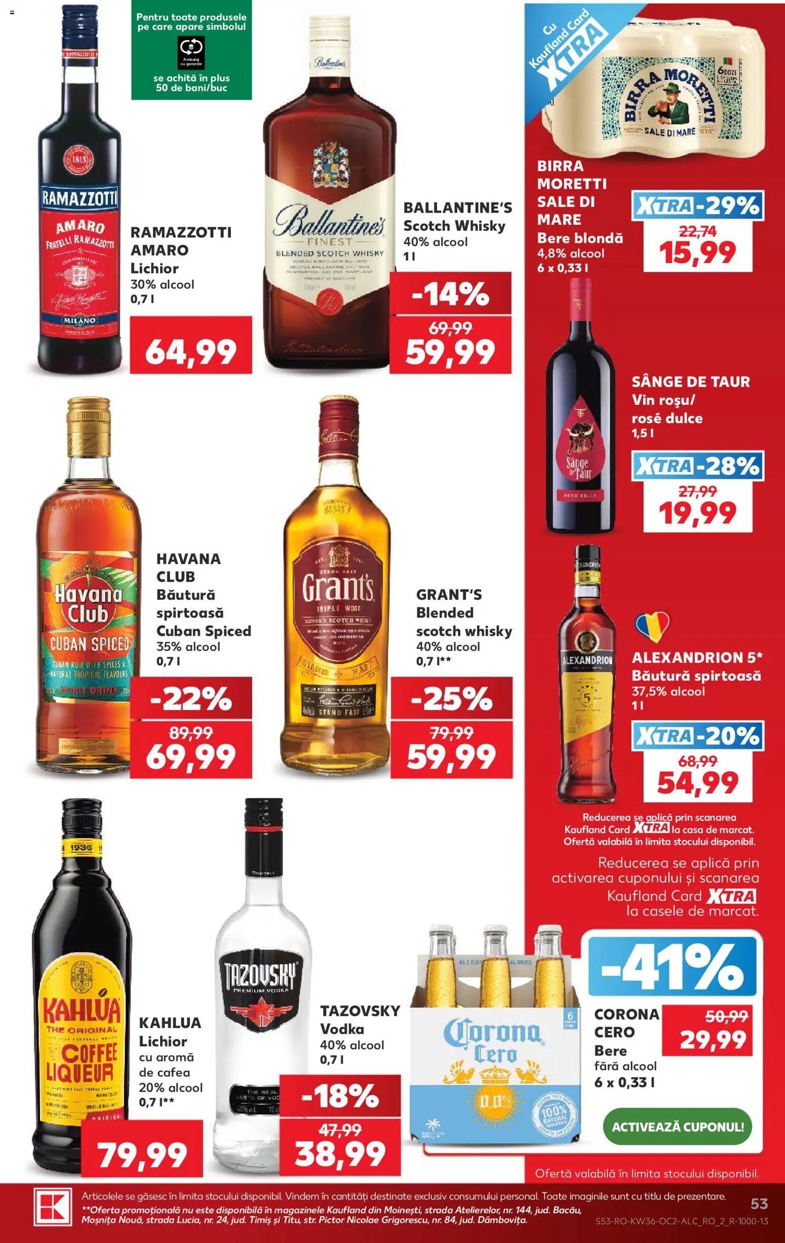 Catalog Kaufland 2 - 7 Septembrie 2026 | Pagina 53 | Produse: Scotch Whisky, Ballantine's, Cafea, Bere