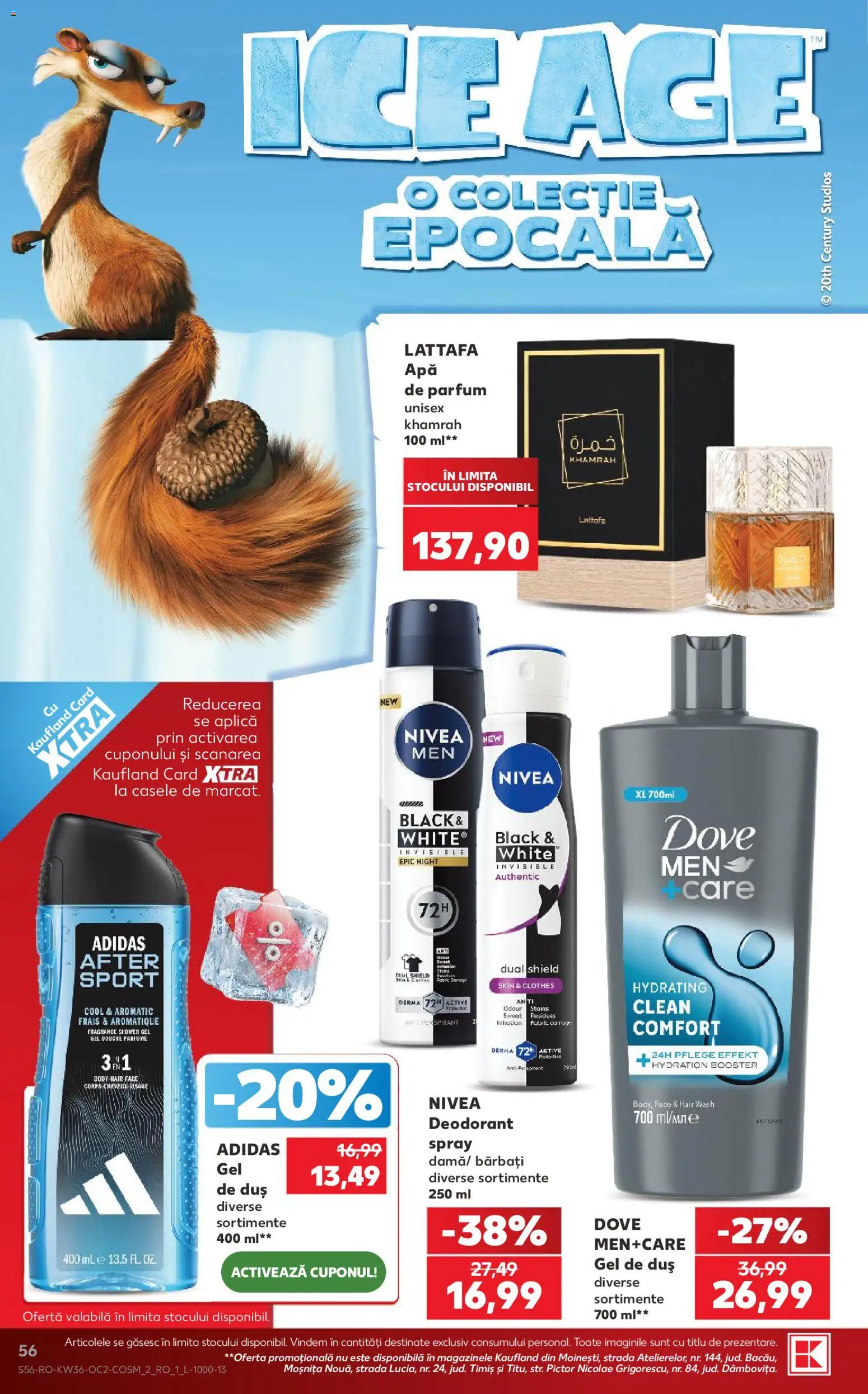 Catalog Kaufland 2 - 7 Septembrie 2026 | Pagina 56 | Produse: Clean, Active, Gel de duș, Black