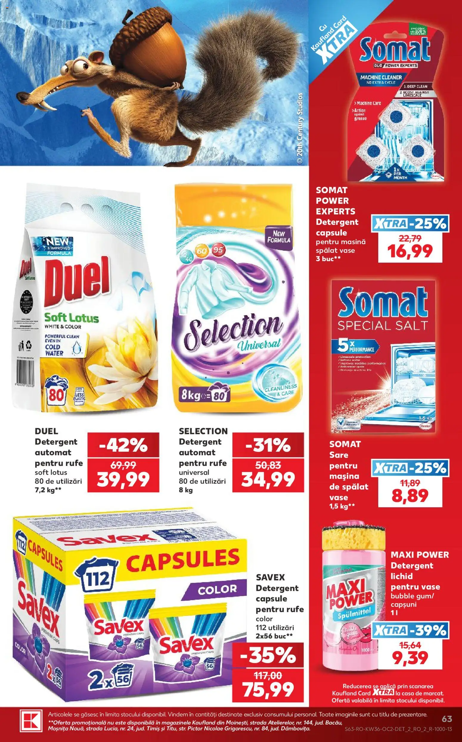 Catalog Kaufland 2 - 7 Septembrie 2026 | Pagina 63 | Produse: Lotus, Aplică, Detergent, Power