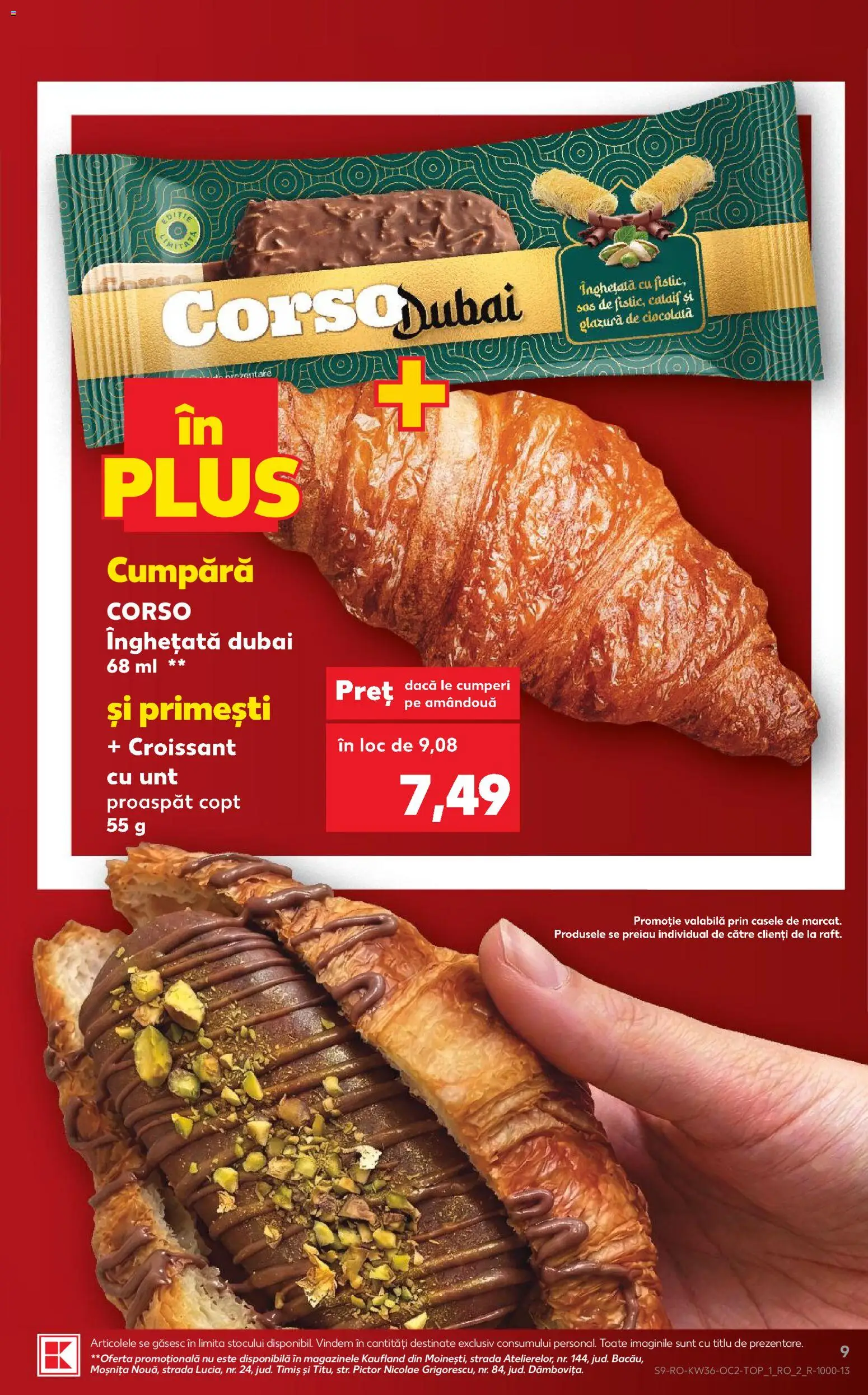 Catalog Kaufland 2 - 7 Septembrie 2026 | Pagina 9 | Produse: Unt, Ciocolată, Înghețată, Plus
