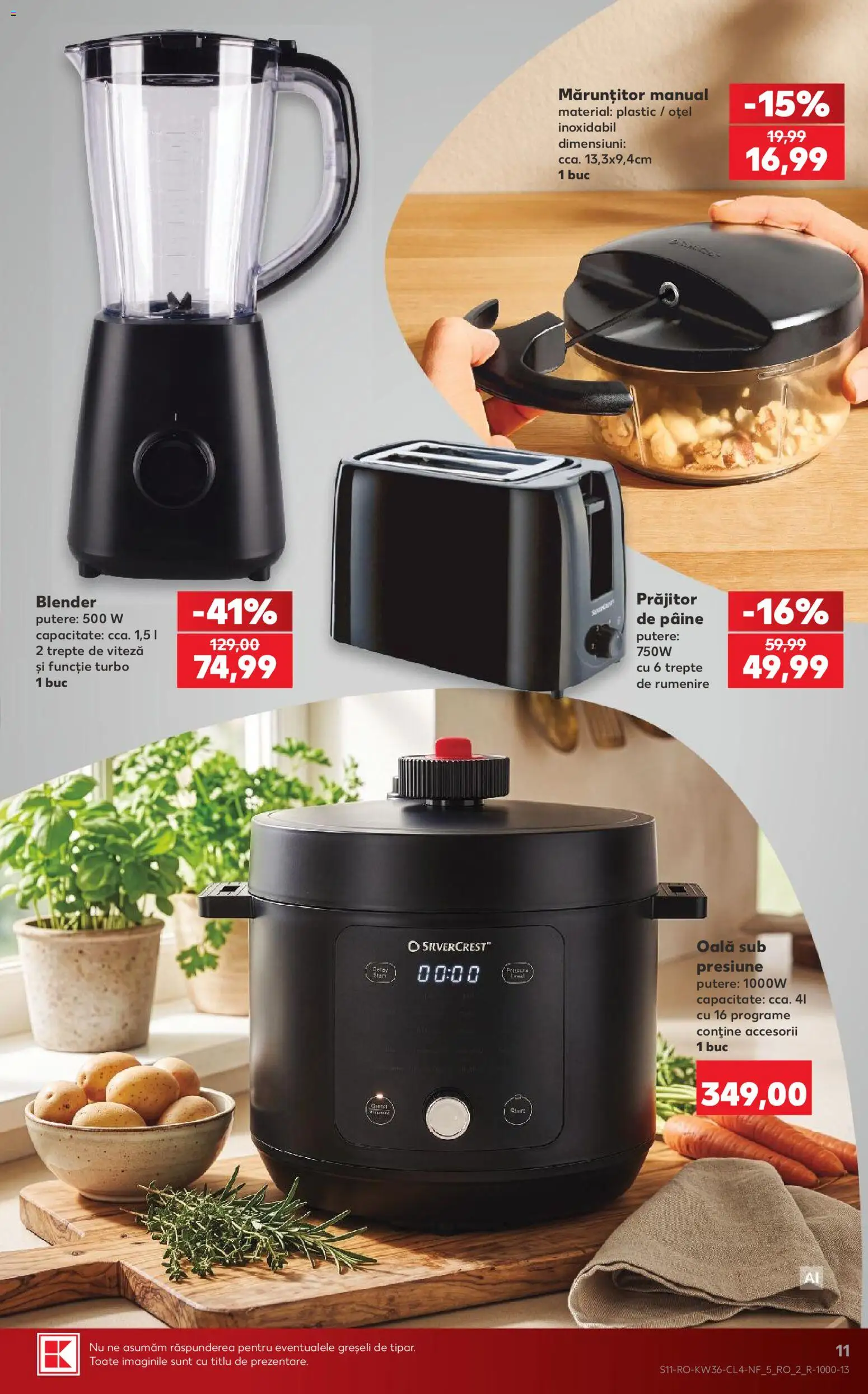 Catalog Kaufland 2 - 7 Septembrie 2026 | Pagina 11 | Produse: Blender, Oală, Pâine