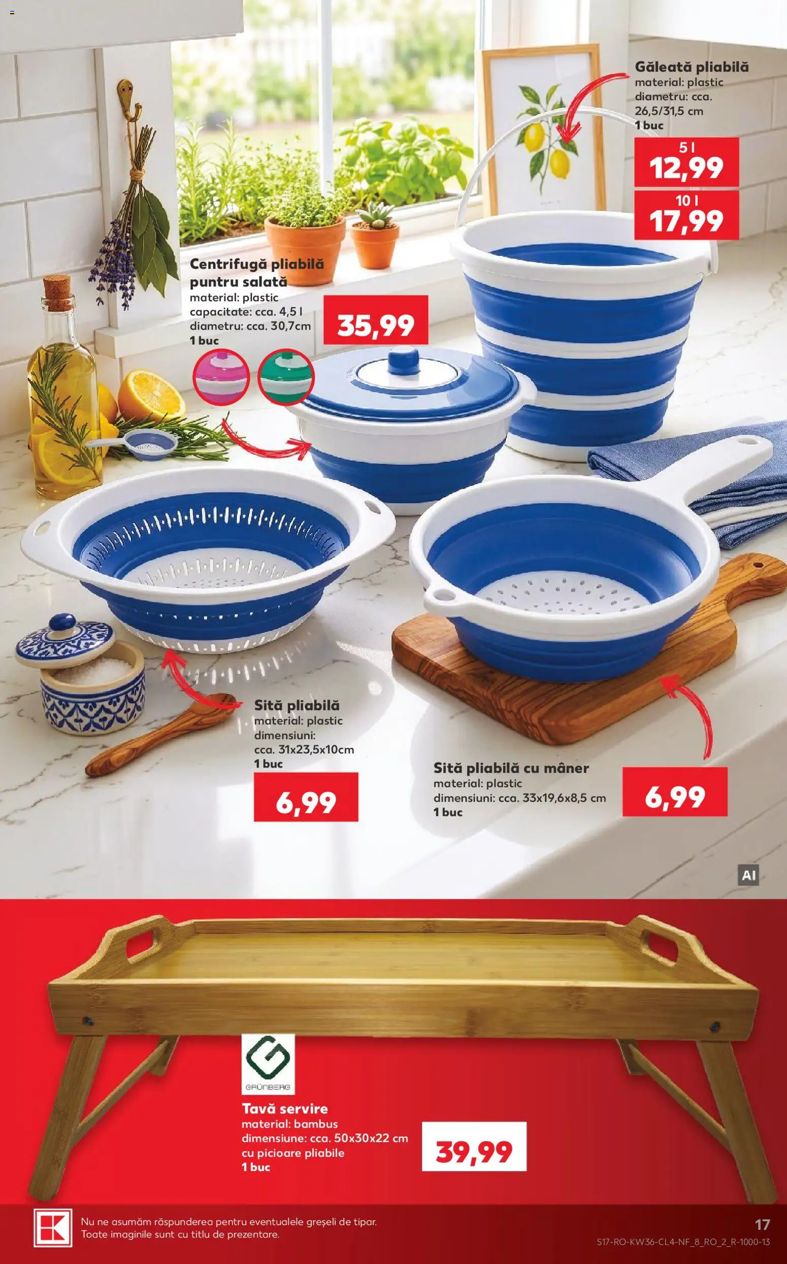 Catalog Kaufland 2 - 7 Septembrie 2026 | Pagina 17 | Produse: Tava, Sită, Mâner, Salată
