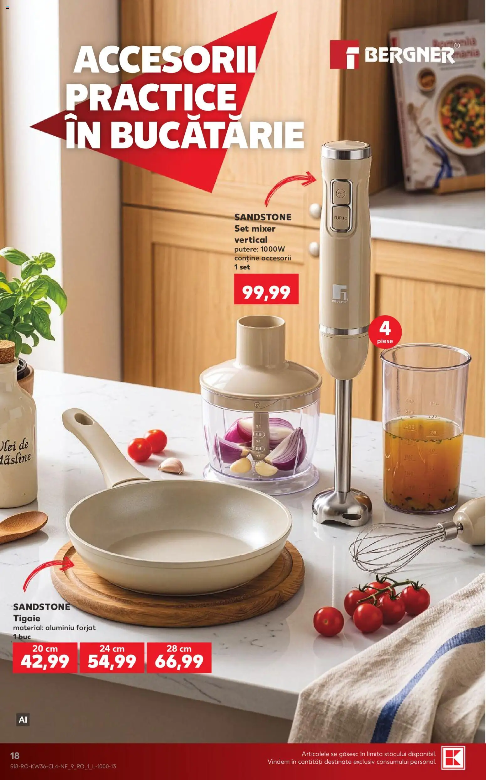 Catalog Kaufland 2 - 7 Septembrie 2026 | Pagina 18 | Produse: Tigaie, Mixer, Bucătărie, Mixer vertical
