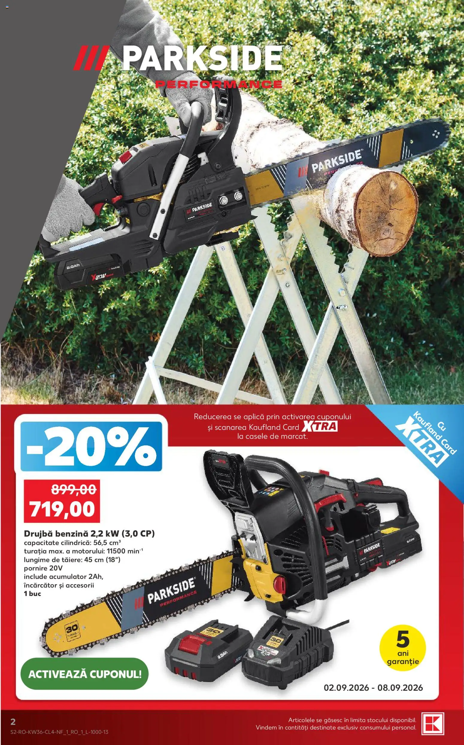 Catalog Kaufland 2 - 7 Septembrie 2026 | Pagina 2 | Produse: Încărcător, Aplică, Parkside