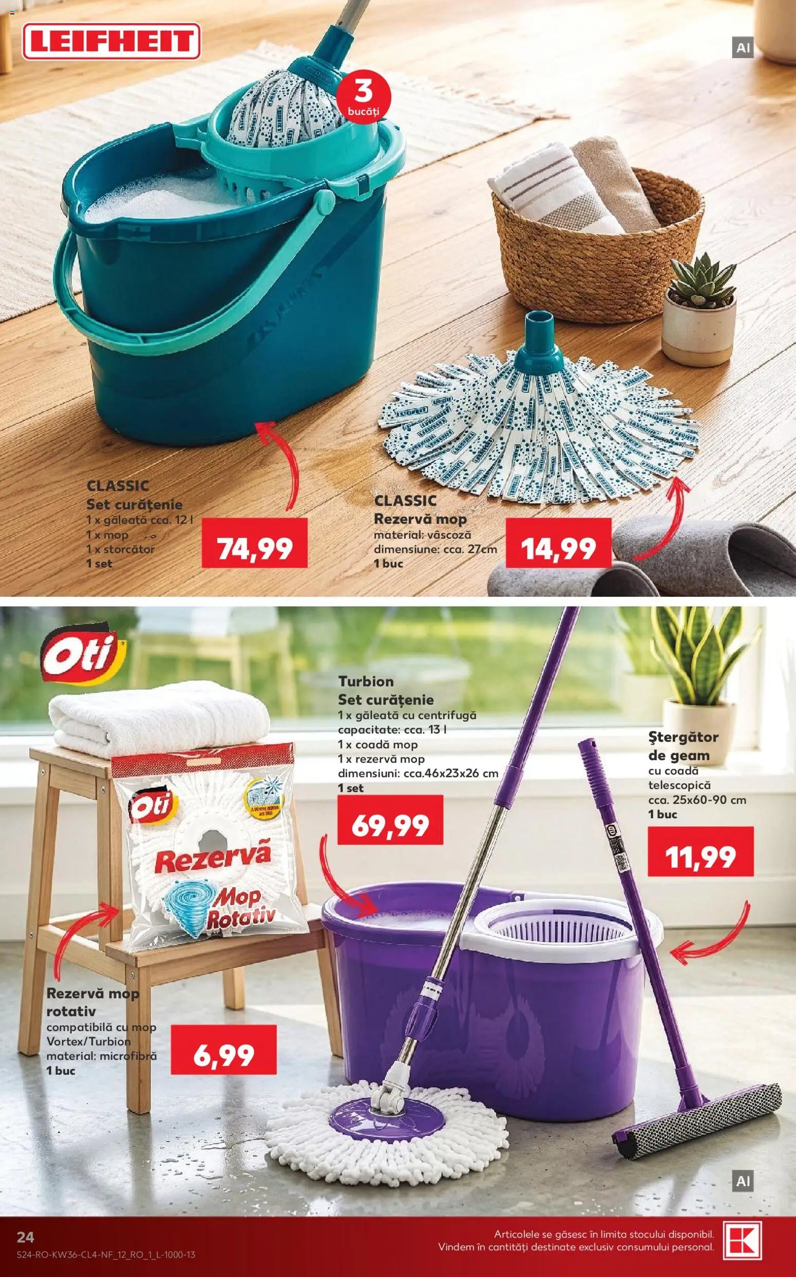Catalog Kaufland 2 - 7 Septembrie 2026 | Pagina 24 | Produse: Storcător, Mop
