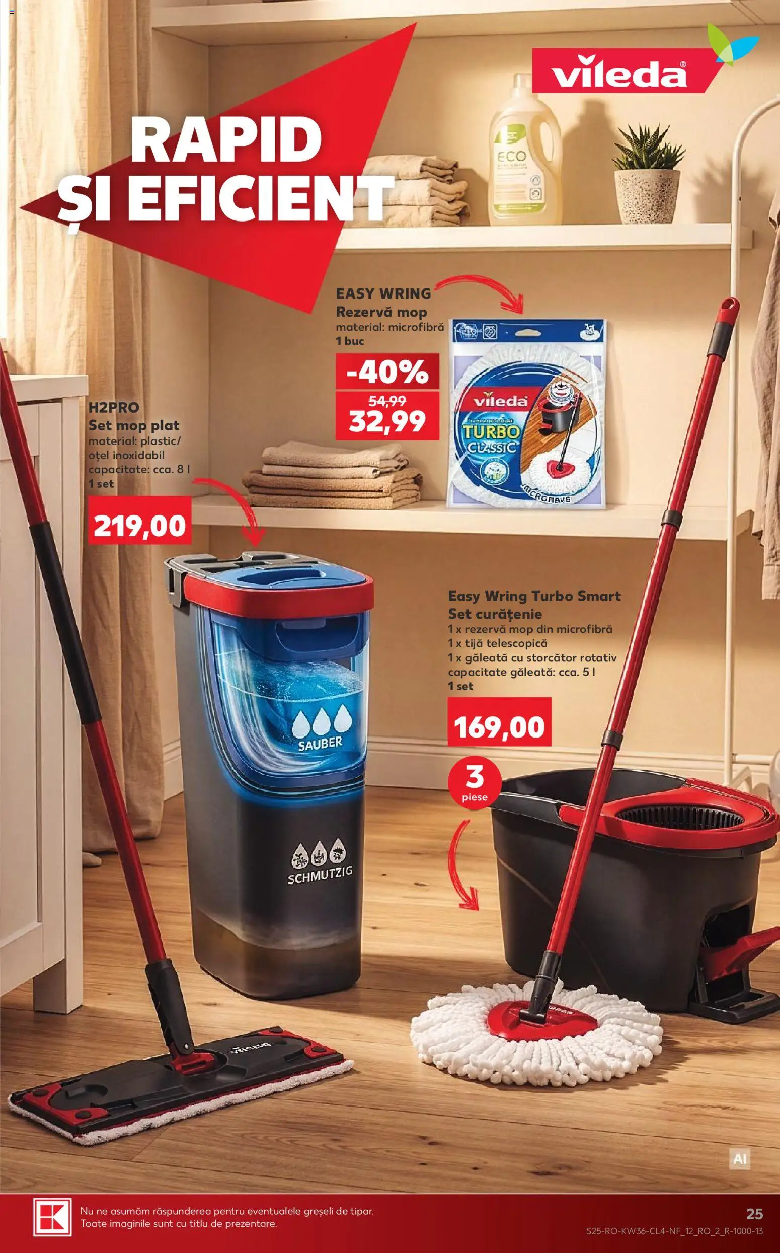 Catalog Kaufland 2 - 7 Septembrie 2026 | Pagina 25 | Produse: Storcător, Mop, Vileda