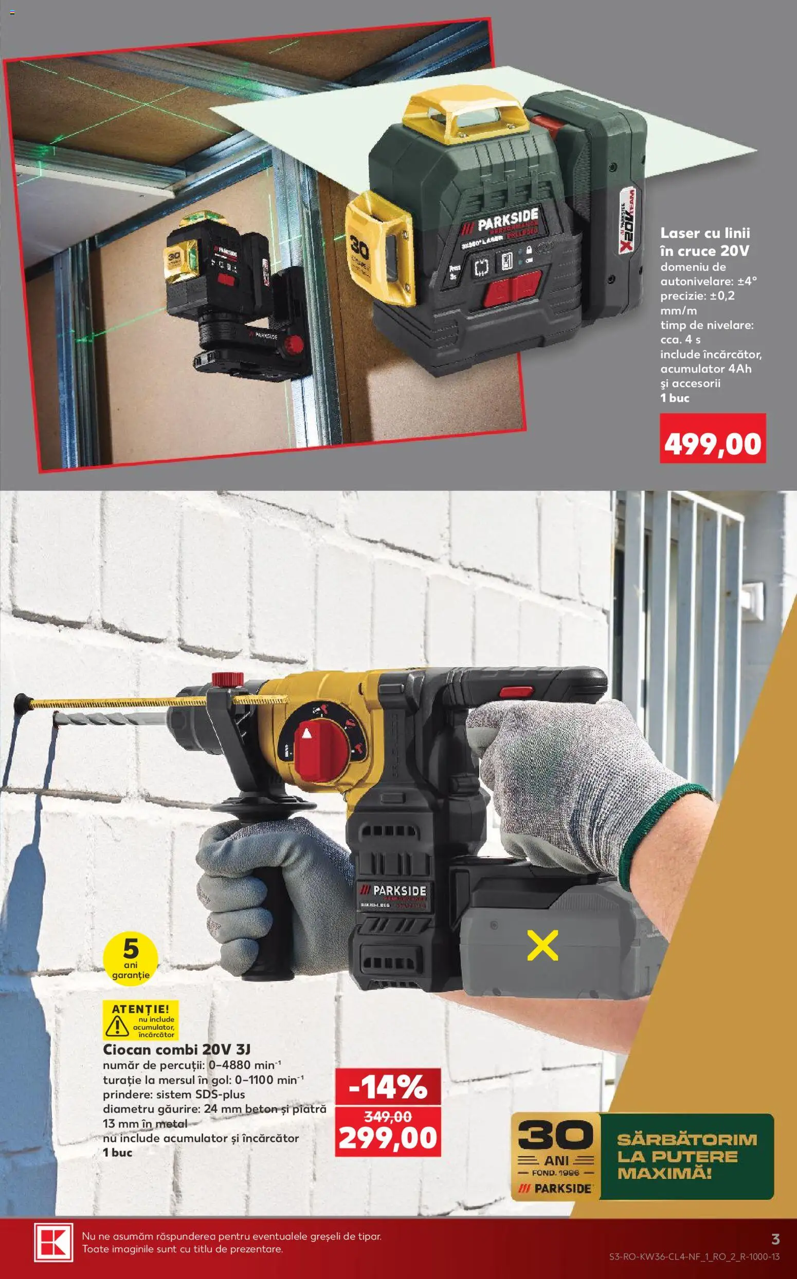 Catalog Kaufland 2 - 7 Septembrie 2026 | Pagina 3 | Produse: Încărcător, Parkside