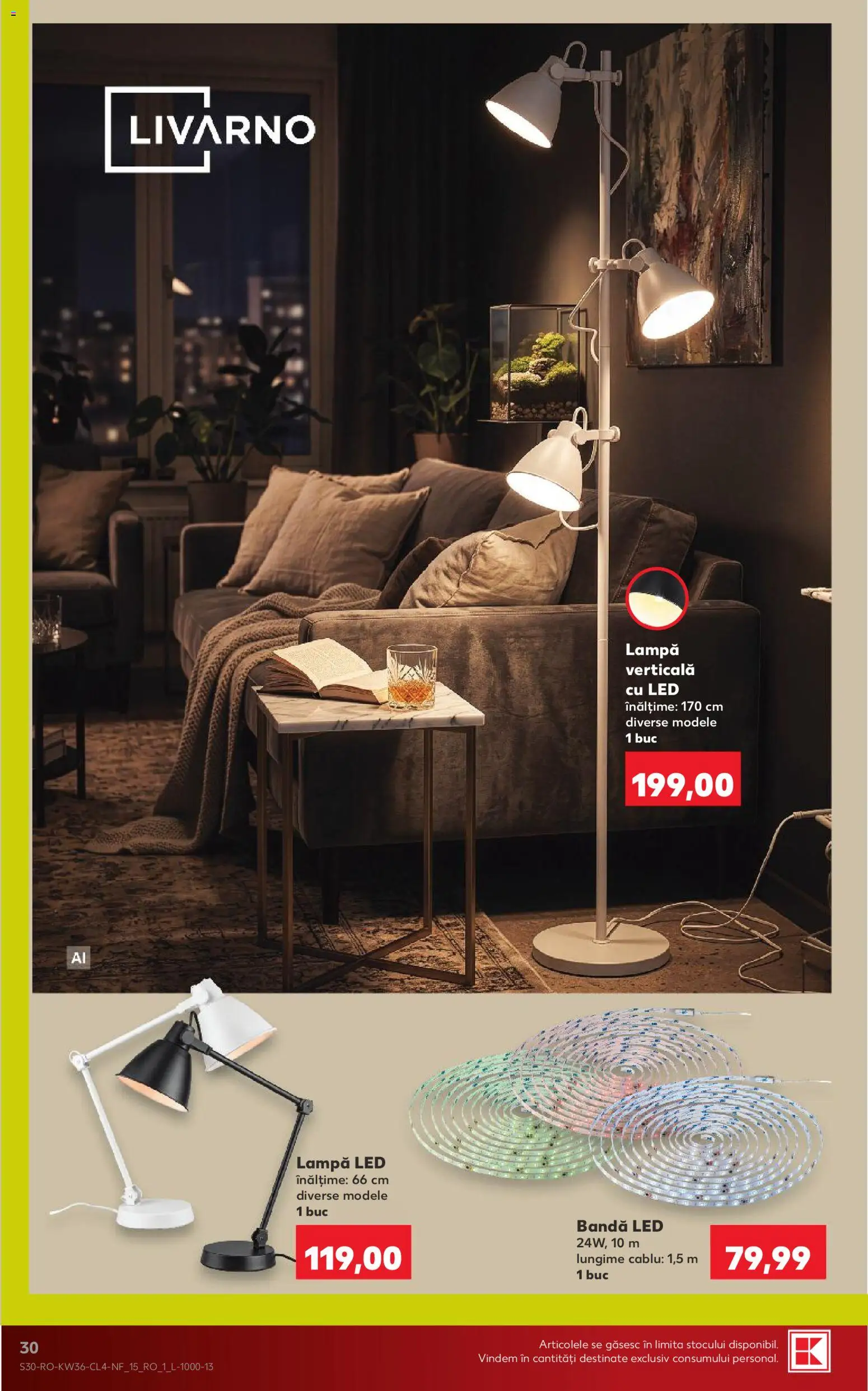 Catalog Kaufland 2 - 7 Septembrie 2026 | Pagina 30 | Produse: Cablu, LED, Lampă, Lampa led