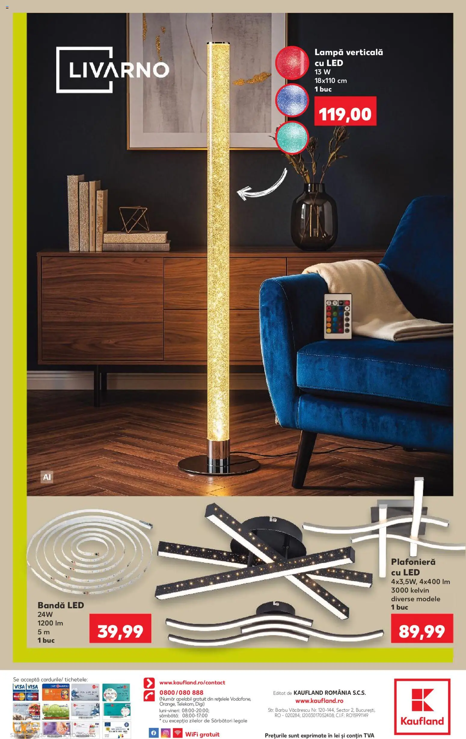 Catalog Kaufland 2 - 7 Septembrie 2026 | Pagina 36 | Produse: Plafonieră, LED, Lampă