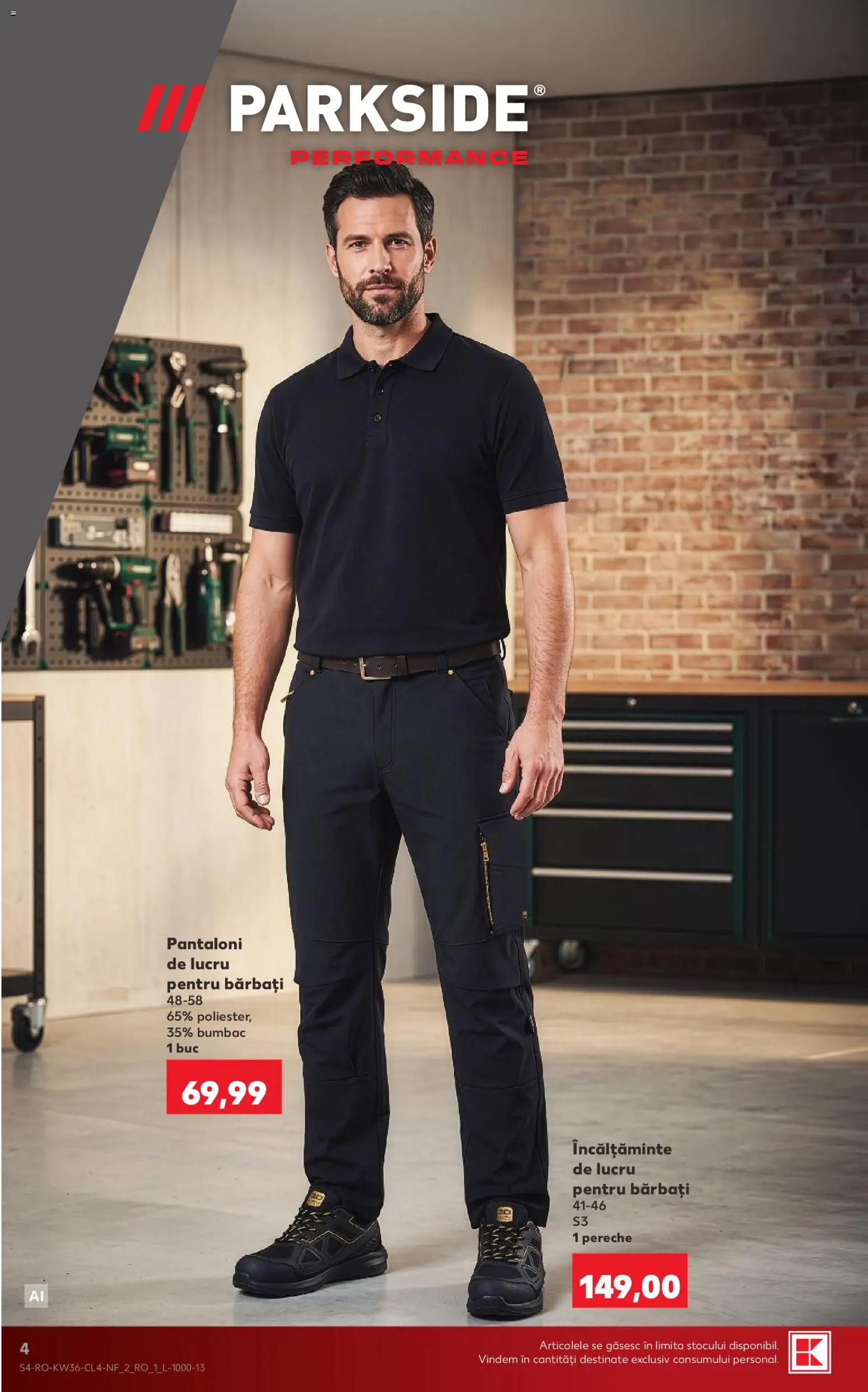 Catalog Kaufland 2 - 7 Septembrie 2026 | Pagina 4 | Produse: Parkside, Incaltaminte, Pantaloni