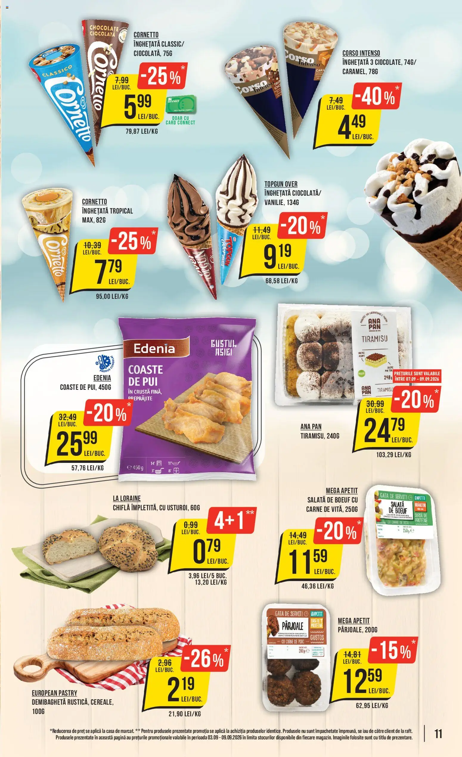 Catalog Mega Image 3 - 8 Septembrie 2026 | Pagina 11 | Produse: Pui, Tiramisu, Carne De Porc, Carne De Vită