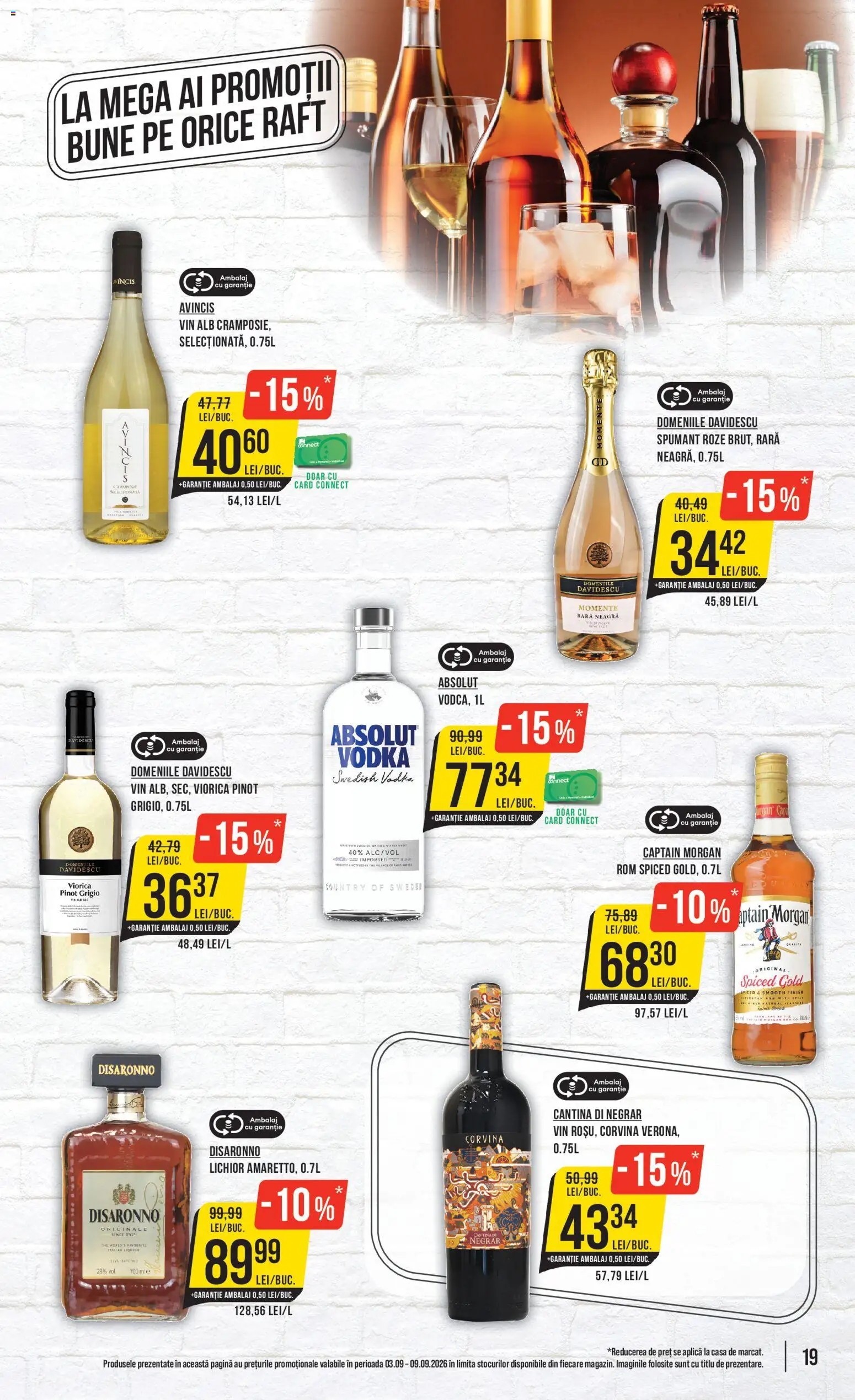 Catalog Mega Image 3 - 8 Septembrie 2026 | Pagina 19 | Produse: Aplică, Lichior, Vin, Vodka