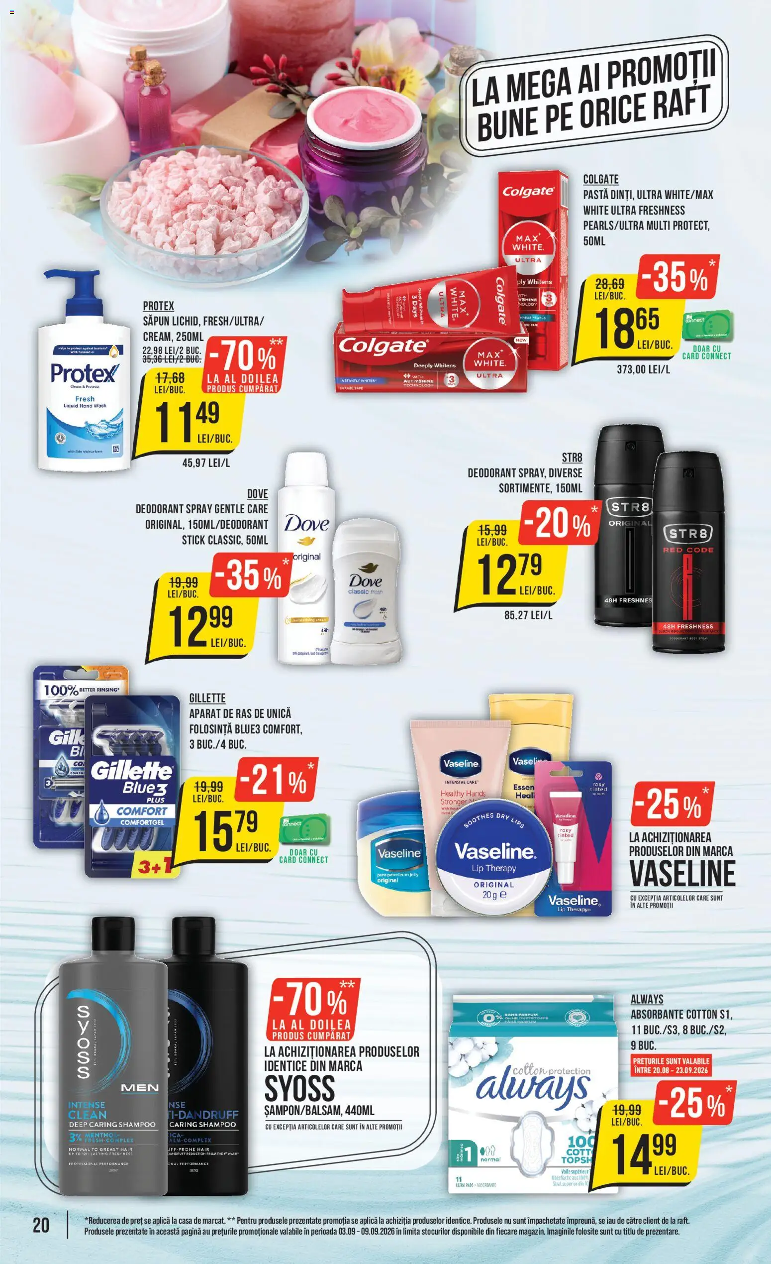 Catalog Mega Image 3 - 8 Septembrie 2026 | Pagina 20 | Produse: Clean, Săpun, Deodorant, Plus