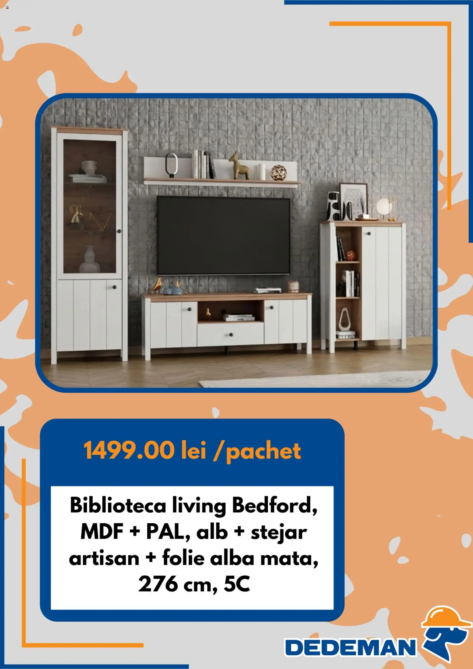 Catalog Dedeman 1 - 29 Septembrie 2026 | Pagina 2 | Produse: Alba, Bibliotecă