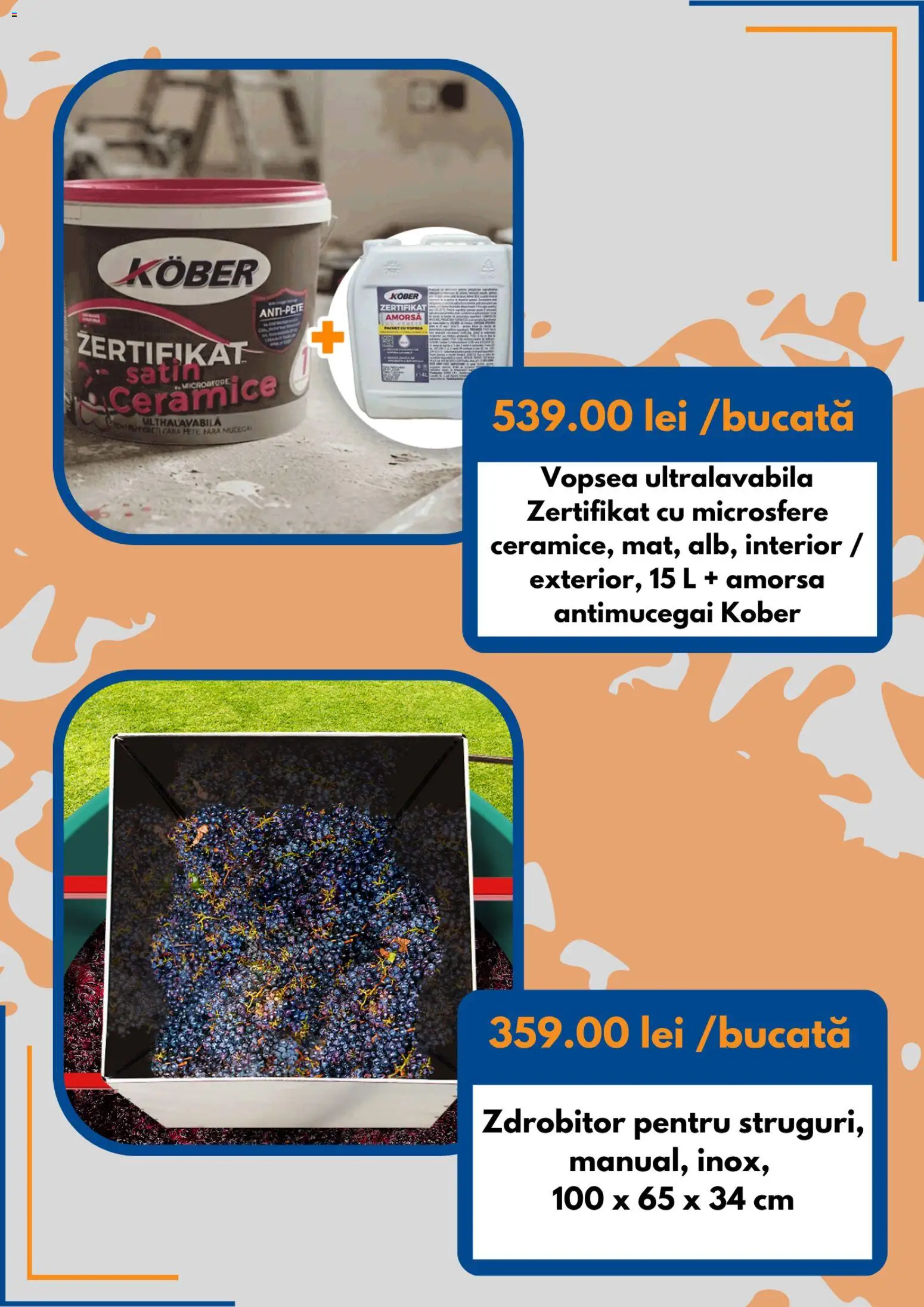 Catalog Dedeman 1 - 29 Septembrie 2026 | Pagina 3 | Produse: Pară, Kober, Vopsea, Amorsă