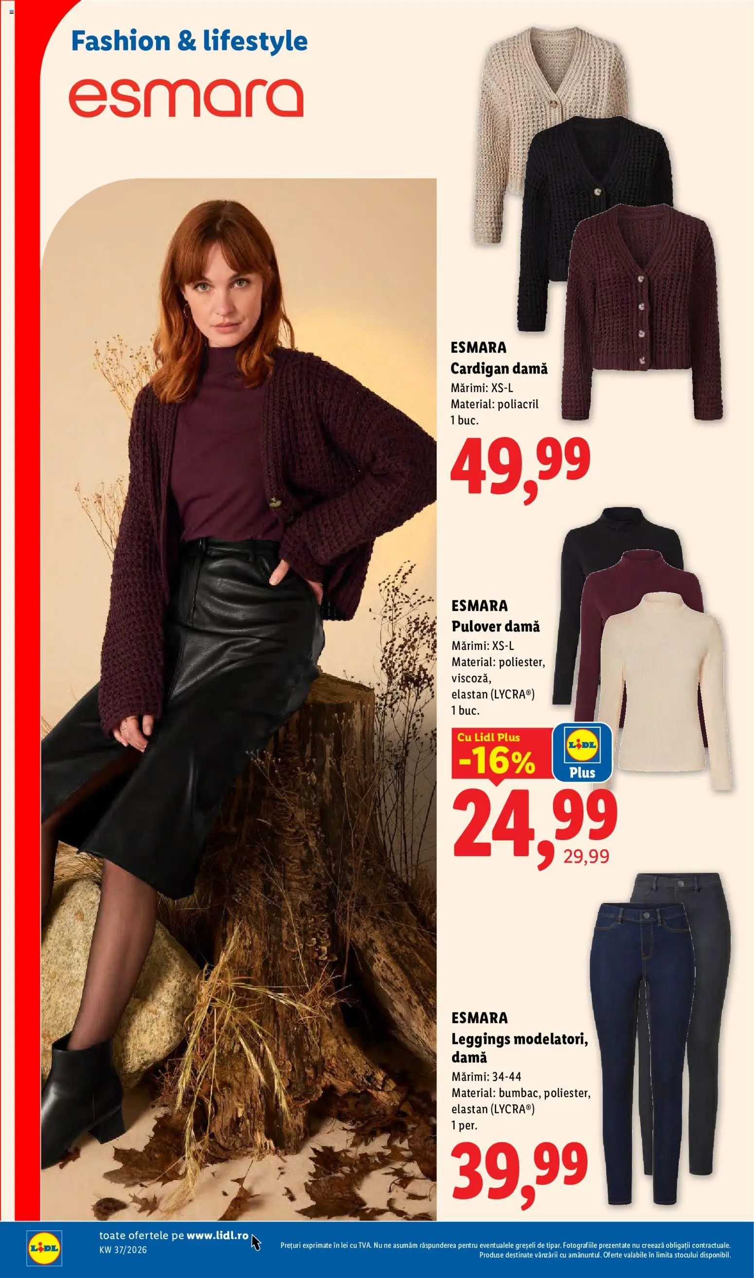 Catalog LIDL 7 - 12 Septembrie 2026 | Pagina 40 | Produse: Cardigan, Sport, Pulover, Plus