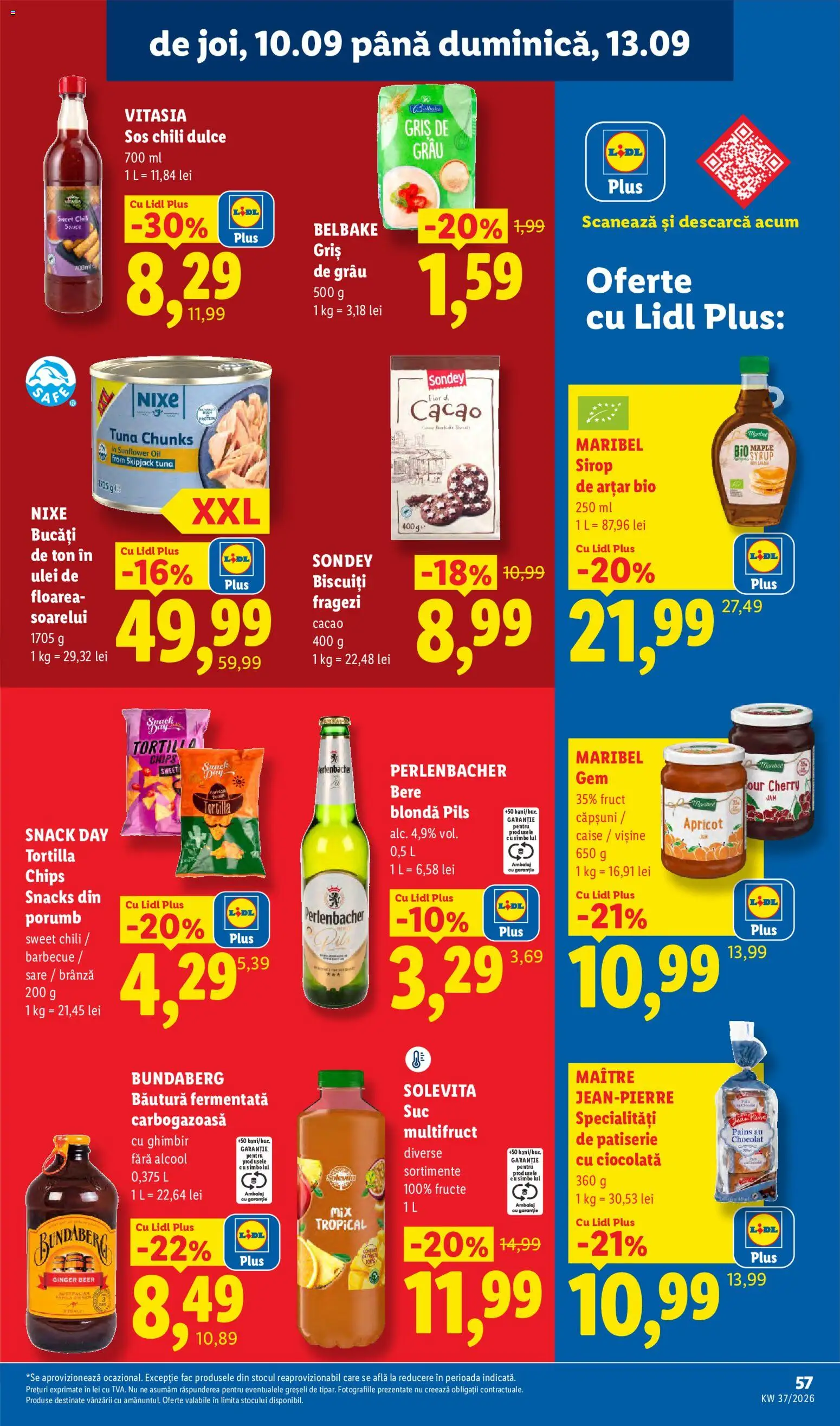 Catalog LIDL 7 - 12 Septembrie 2026 | Pagina 57 | Produse: Sondey, Vitasia, Cacao, Caise