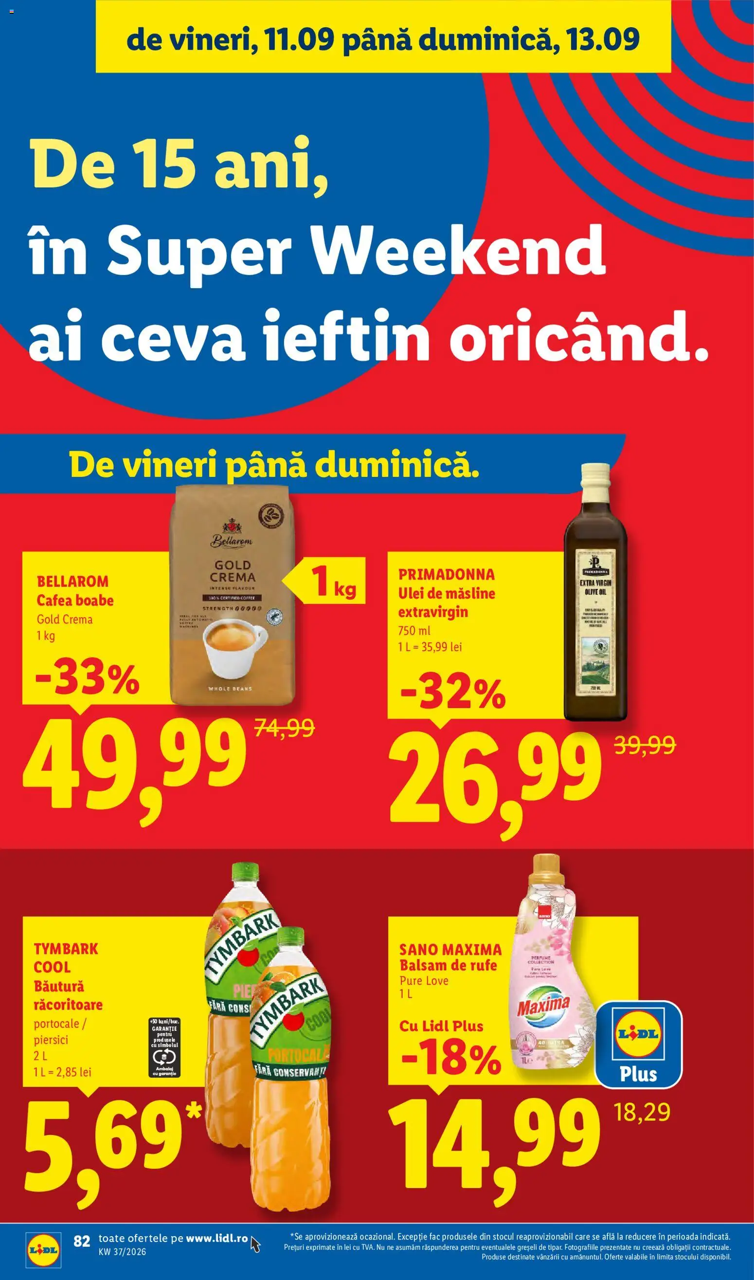 Catalog LIDL 7 - 12 Septembrie 2026 | Pagina 82 | Produse: Măsline, Ulei, Portocale, Plus