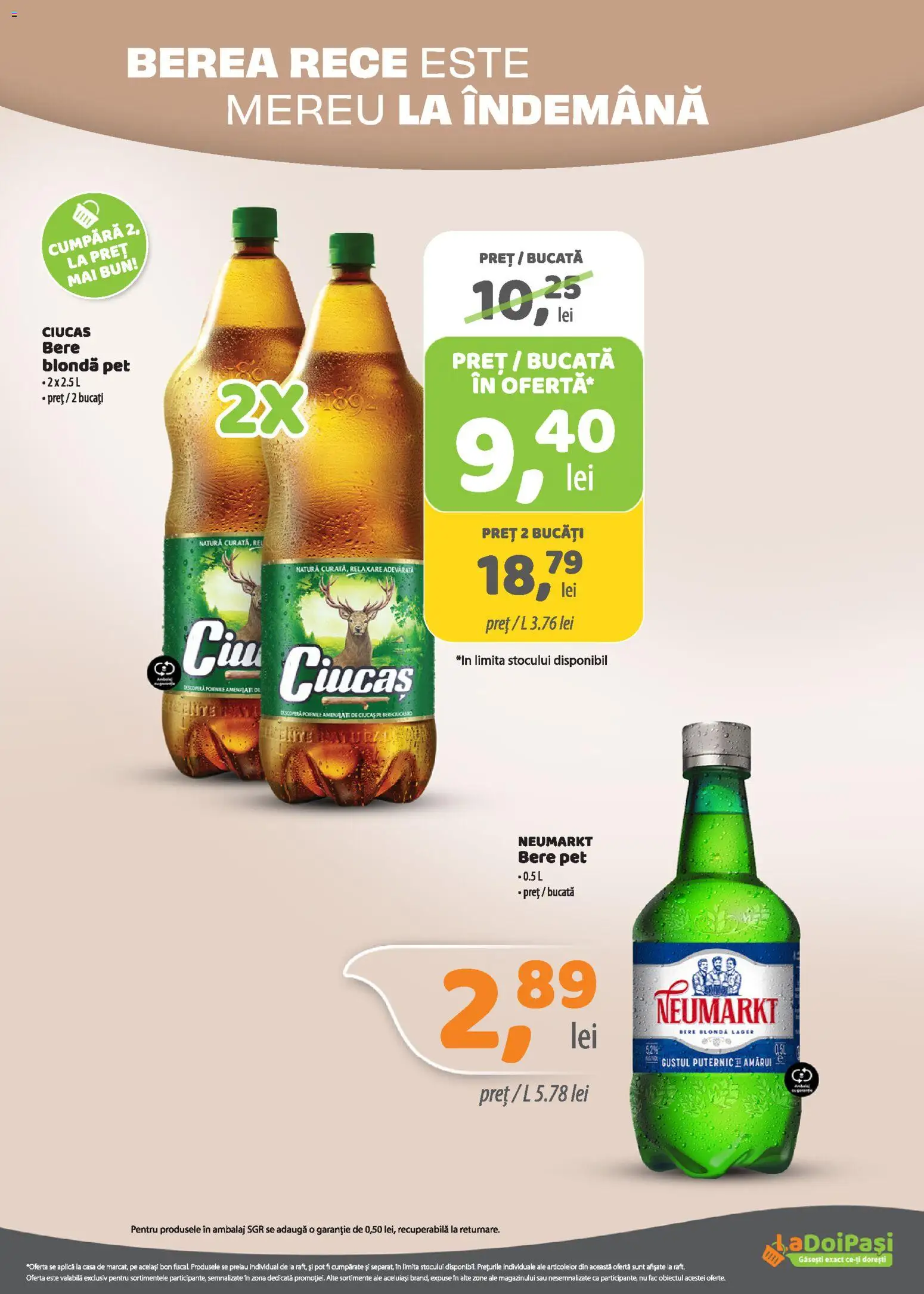 Catalog LaDoiPași 1 - 14 Septembrie 2026 | Pagina 10 | Produse: Aplică, Bere