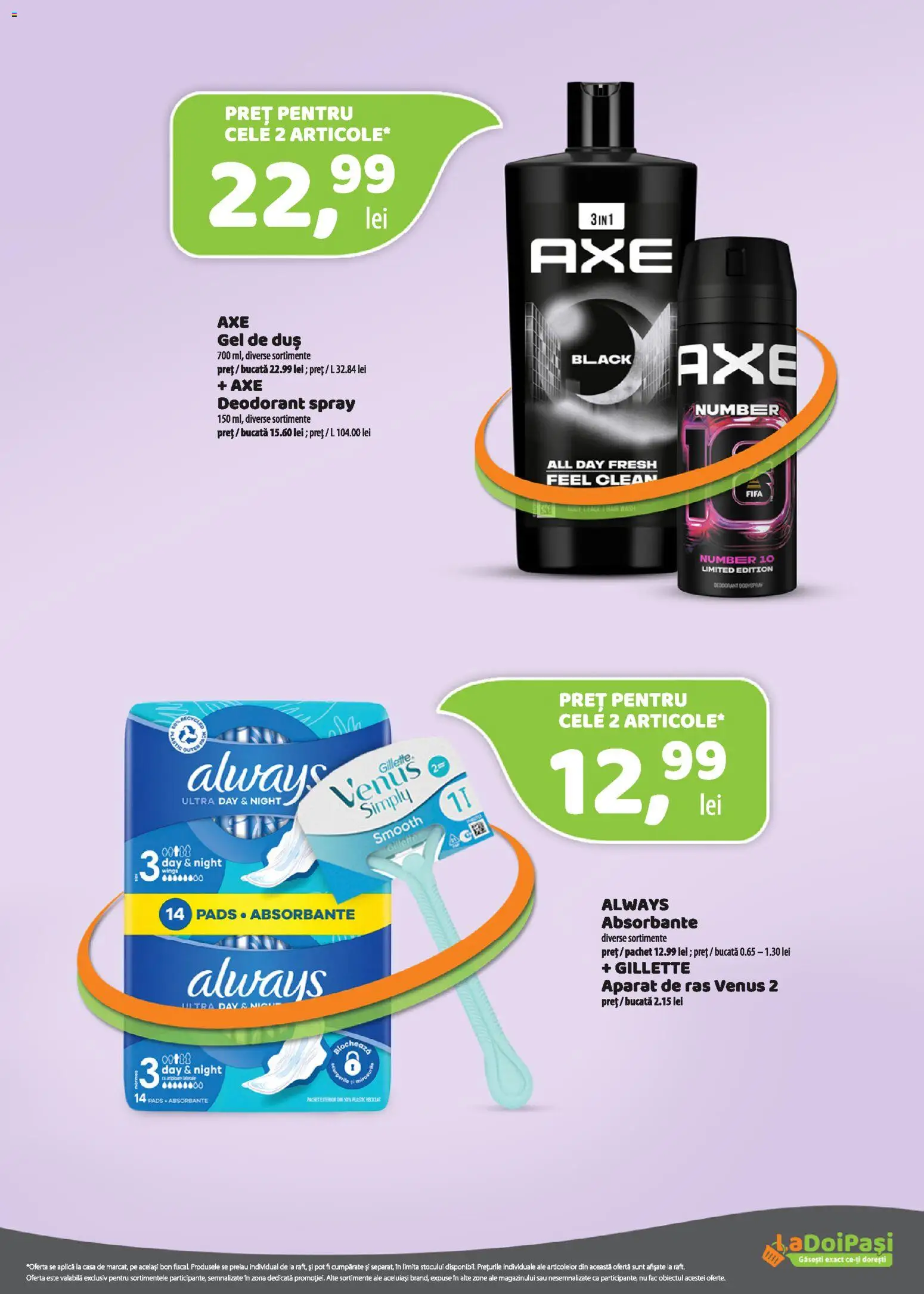 Catalog LaDoiPași 1 - 14 Septembrie 2026 | Pagina 13 | Produse: Aparat De Ras, Deodorant, Absorbante, Black