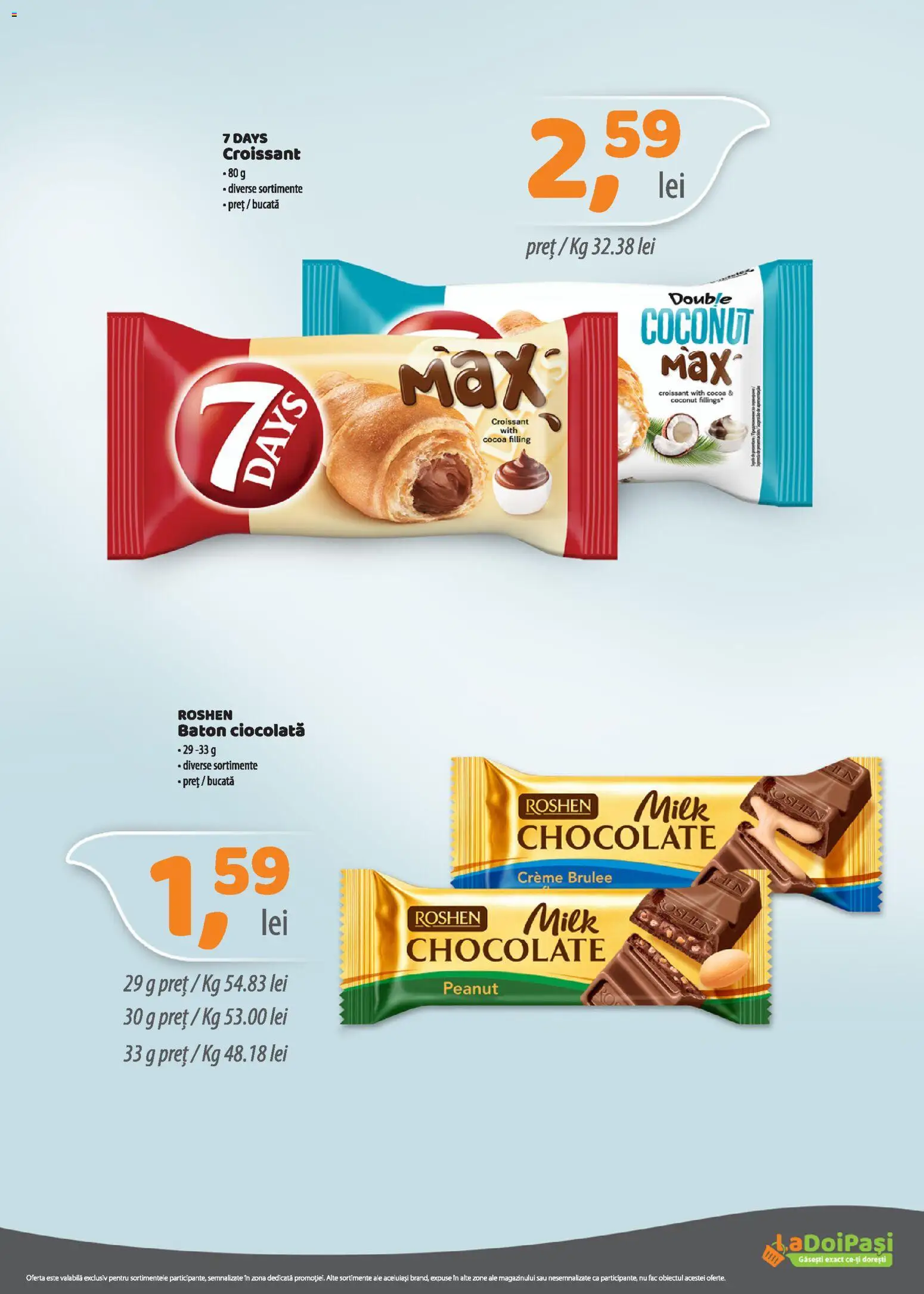 Catalog LaDoiPași 1 - 14 Septembrie 2026 | Pagina 6 | Produse: Croissant, Ciocolată