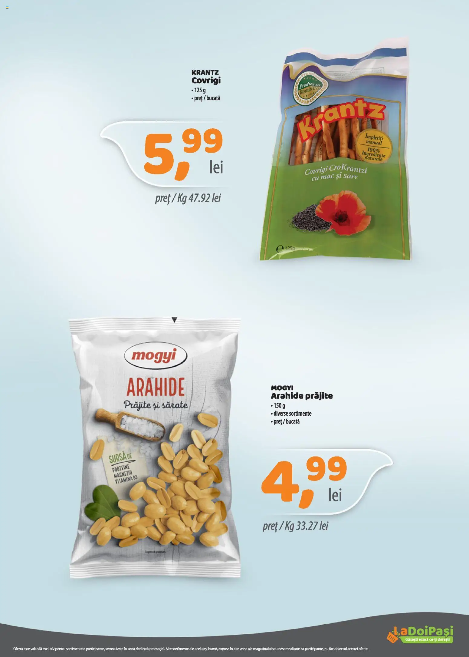 Catalog LaDoiPași 1 - 14 Septembrie 2026 | Pagina 7 | Produse: Proteine, Arahide, Sare