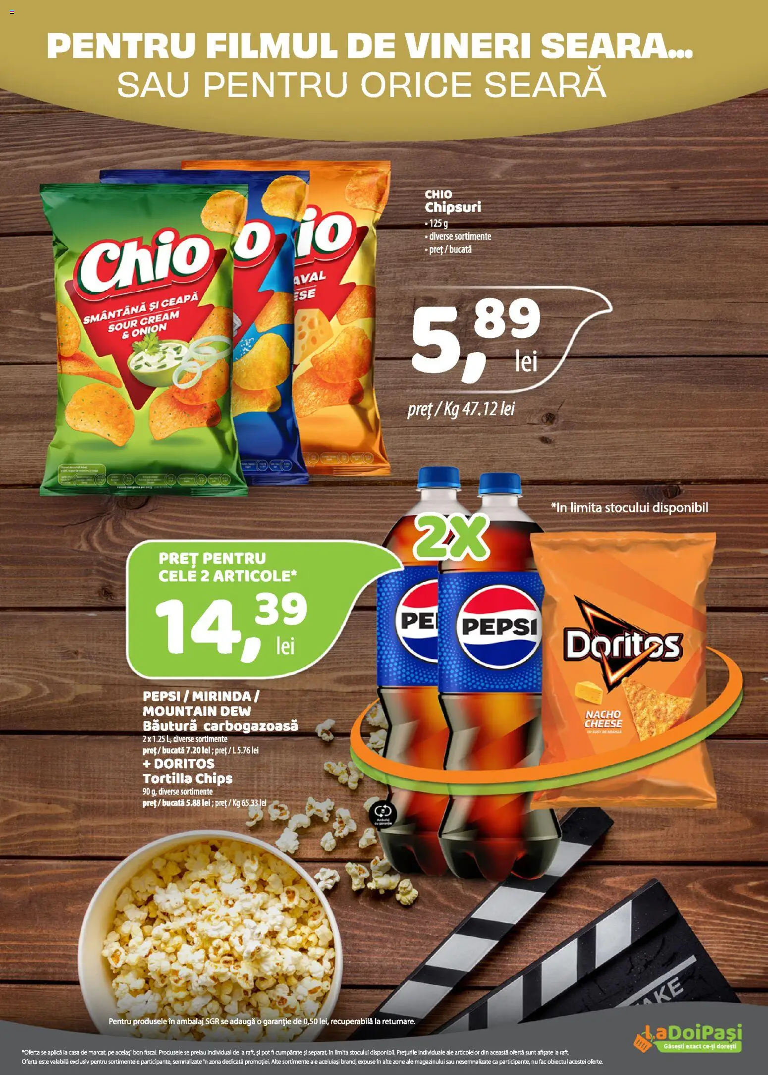 Catalog LaDoiPași 1 - 14 Septembrie 2026 | Pagina 8 | Produse: Aplică, Chipsuri, Smântână, Doritos