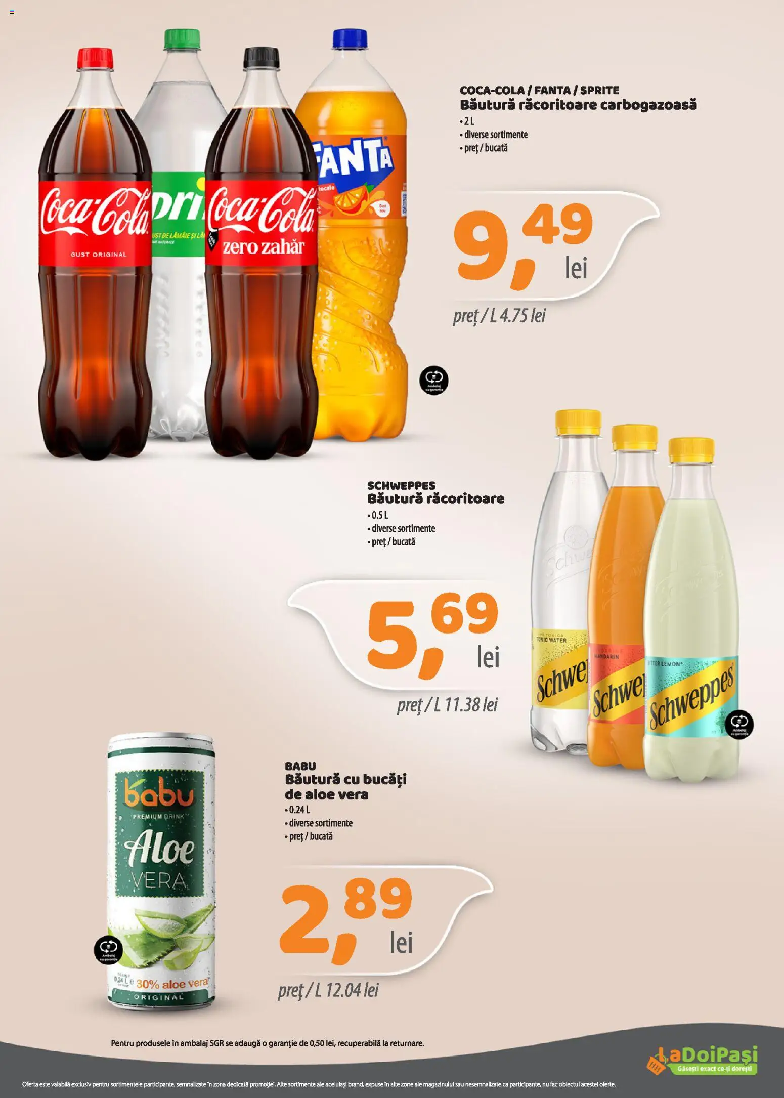 Catalog LaDoiPași 1 - 14 Septembrie 2026 | Pagina 9 | Produse: Zero, Aloe vera, Fanta, Zahăr