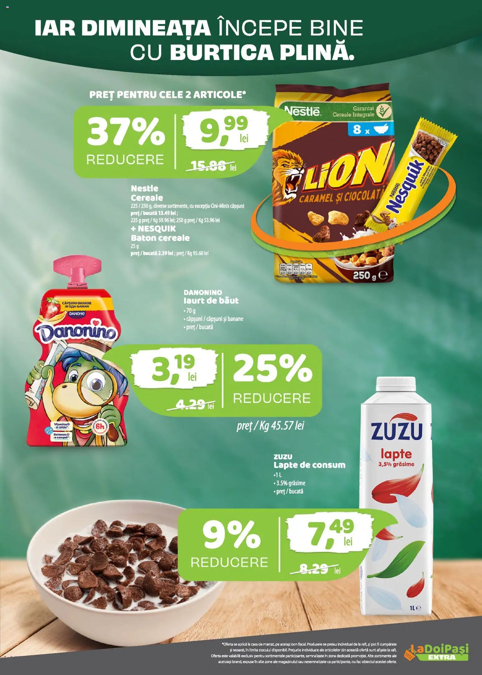 Catalog LaDoiPași 1 - 14 Septembrie 2026 | Pagina 3 | Produse: Aplică, Zuzu, Lapte, Căpșuni