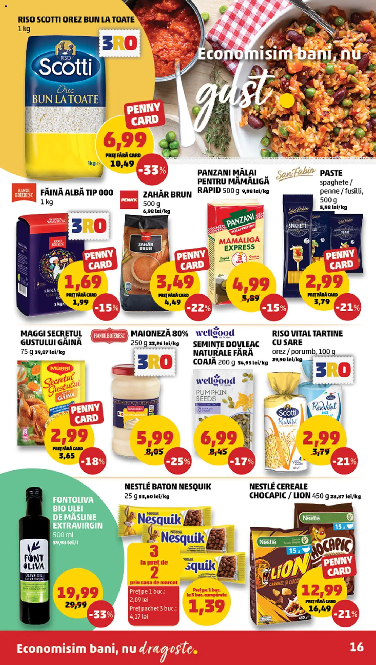 Catalog PENNY Market 2 - 7 Septembrie 2026 | Pagina 16 | Produse: Ulei de masline, Făină, Cereale, Maioneză