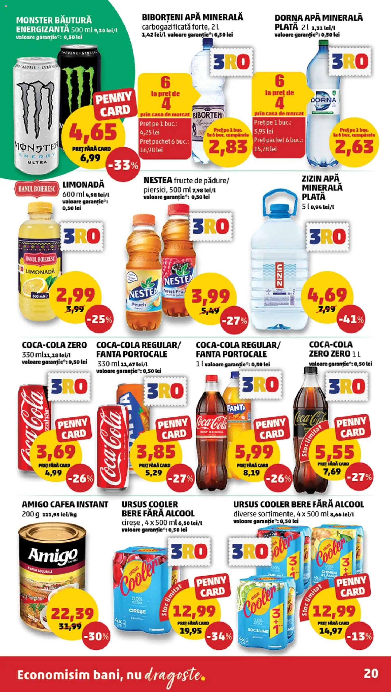 Catalog PENNY Market 2 - 7 Septembrie 2026 | Pagina 20 | Produse: Apa minerala, Băutură energizantă, Portocale, Cireșe