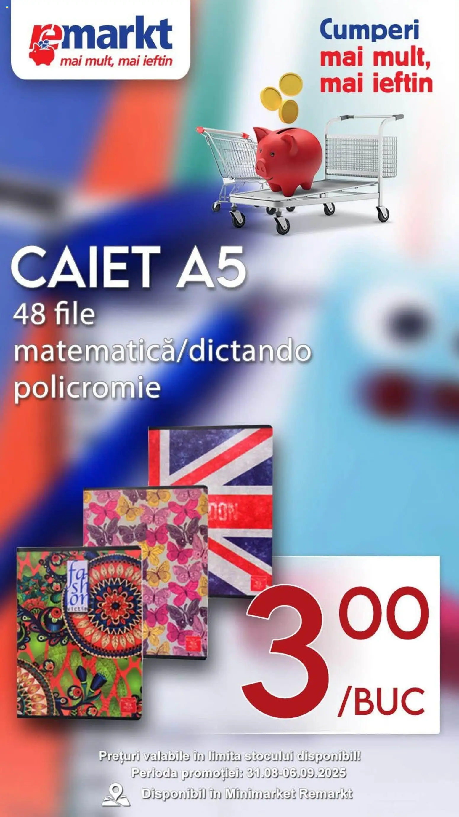 Catalog Remarkt 31 August - 5 Septembrie 2026 | Pagina 1