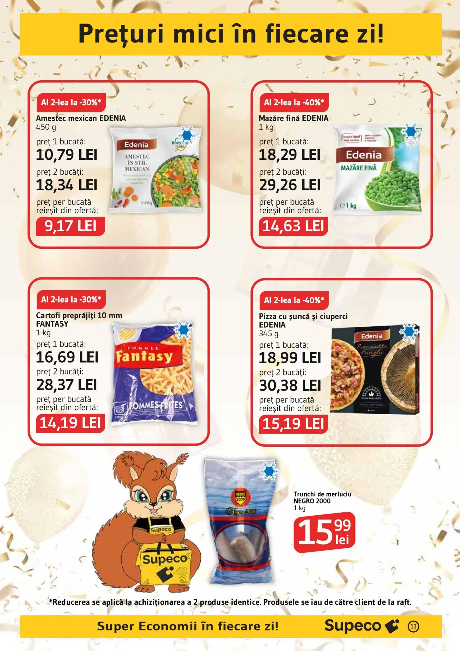 Catalog Supeco 3 - 15 Septembrie 2026 | Pagina 11 | Produse: Trunchi de Merluciu, Aplică, Mici, Șuncă