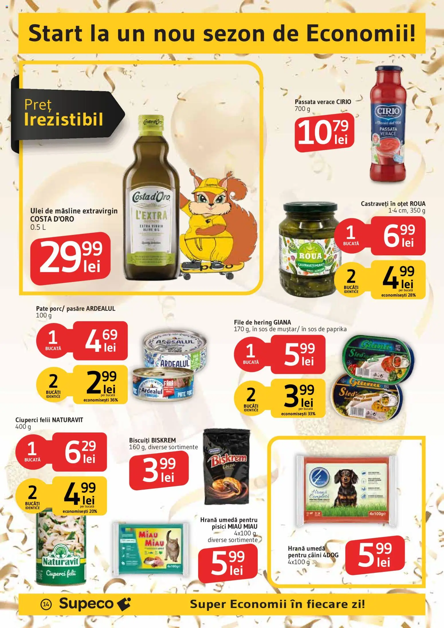 Catalog Supeco 3 - 15 Septembrie 2026 | Pagina 14 | Produse: Pate, Ulei de masline, Ulei, Oțet